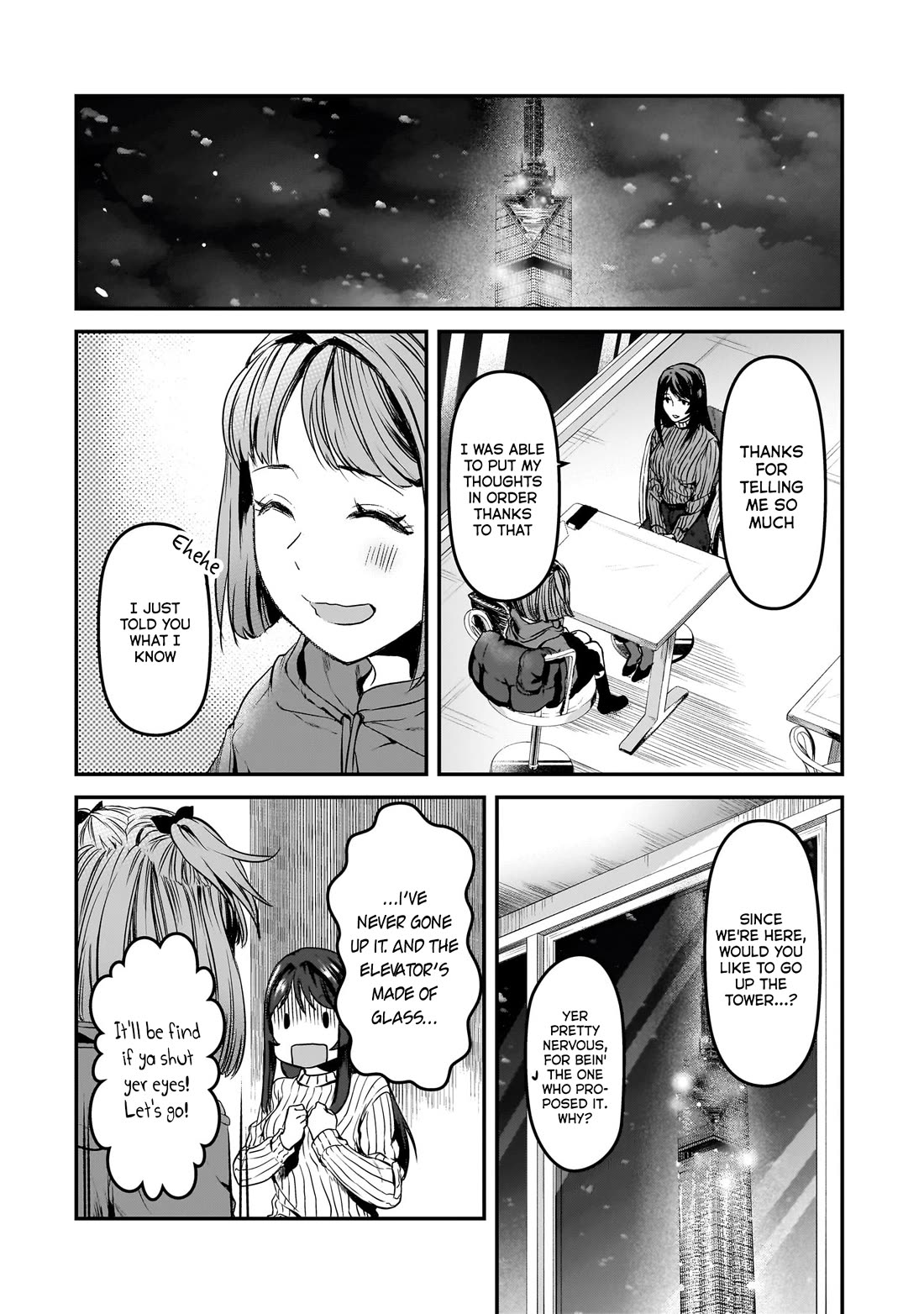 It's Fun Having a 300,000 Yen a Month Job Welcoming Home an Onee-san Who Doesn't Find Meaning in a Job That Pays Her 500,000 Yen a Month Chapter 29 page 37 - Chapter 29: Mio-san doesn't want to go home.