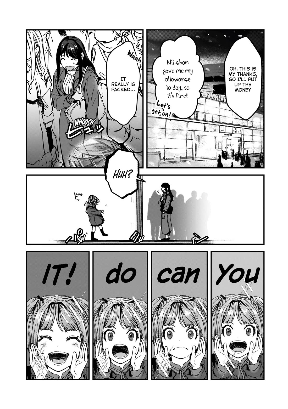 It's Fun Having a 300,000 Yen a Month Job Welcoming Home an Onee-san Who Doesn't Find Meaning in a Job That Pays Her 500,000 Yen a Month Chapter 29 page 38 - Chapter 29: Mio-san doesn't want to go home.