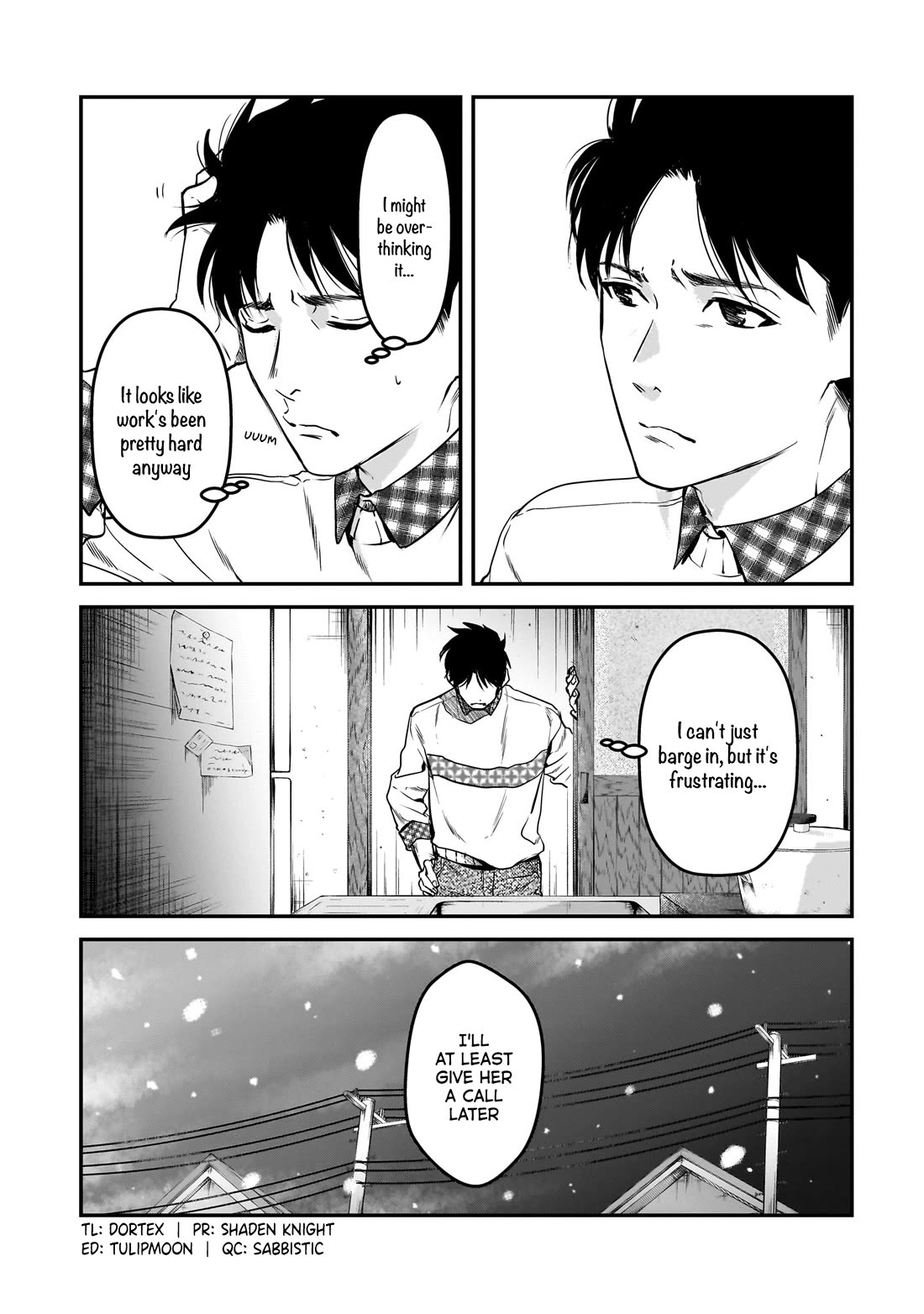 It's Fun Having a 300,000 Yen a Month Job Welcoming Home an Onee-san Who Doesn't Find Meaning in a Job That Pays Her 500,000 Yen a Month Chapter 29 page 7 - Chapter 29: Mio-san doesn't want to go home.