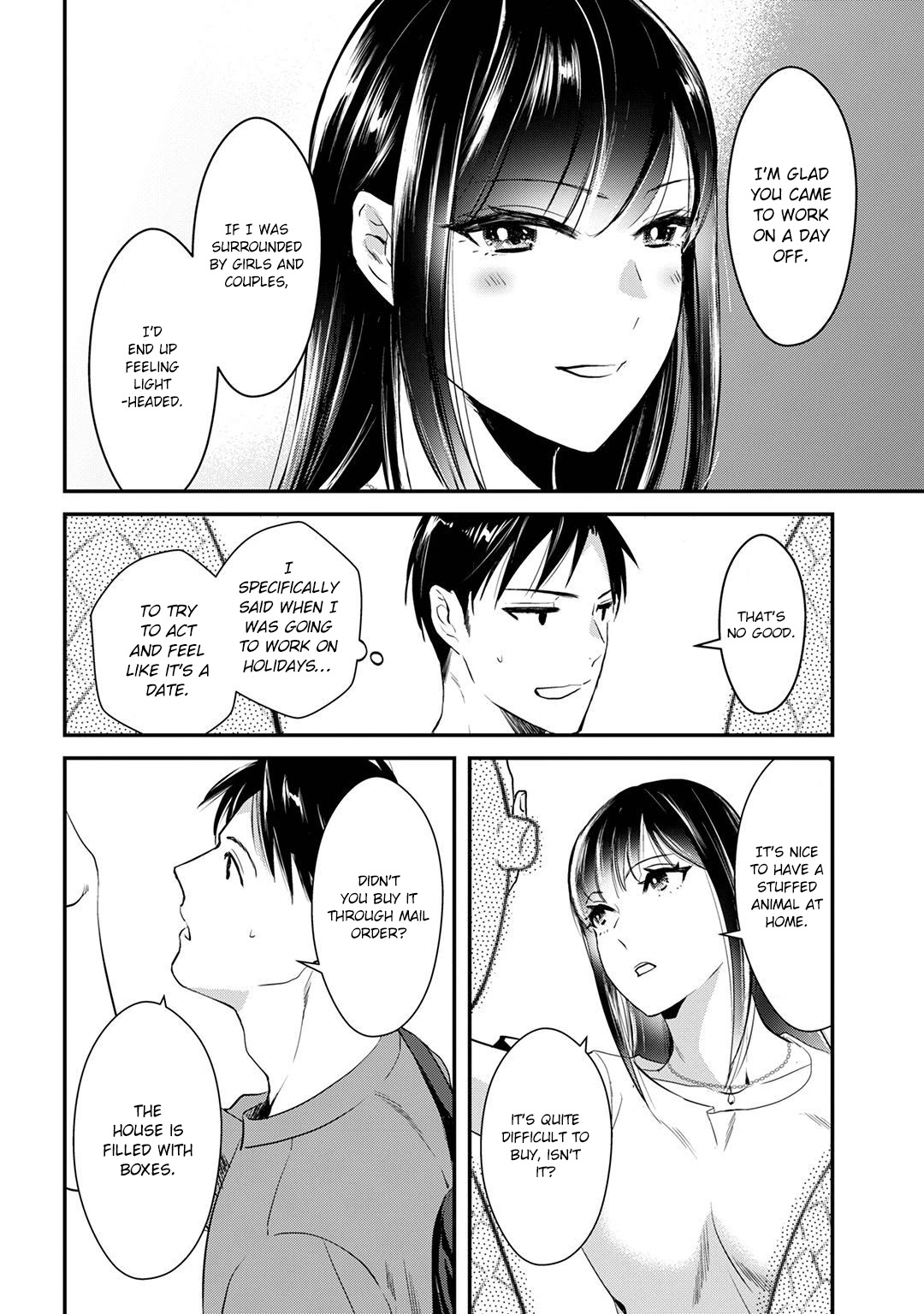 It's Fun Having a 300,000 Yen a Month Job Welcoming Home an Onee-san Who Doesn't Find Meaning in a Job That Pays Her 500,000 Yen a Month Chapter 3 page 2 - Chapter 3: Saotome-san wants to grow up.