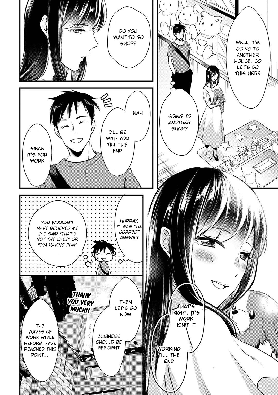 It's Fun Having a 300,000 Yen a Month Job Welcoming Home an Onee-san Who Doesn't Find Meaning in a Job That Pays Her 500,000 Yen a Month Chapter 3 page 8 - Chapter 3: Saotome-san wants to grow up.