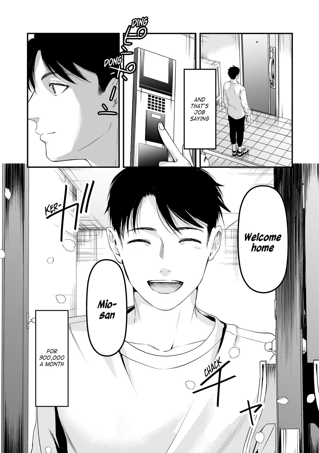 It's Fun Having a 300,000 Yen a Month Job Welcoming Home an Onee-san Who Doesn't Find Meaning in a Job That Pays Her 500,000 Yen a Month Chapter 30 page 36 - Chapter 30: Saying "Welcome home" to Saotome-san