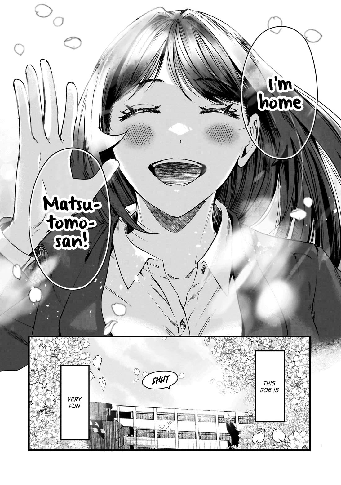 It's Fun Having a 300,000 Yen a Month Job Welcoming Home an Onee-san Who Doesn't Find Meaning in a Job That Pays Her 500,000 Yen a Month Chapter 30 page 37 - Chapter 30: Saying "Welcome home" to Saotome-san