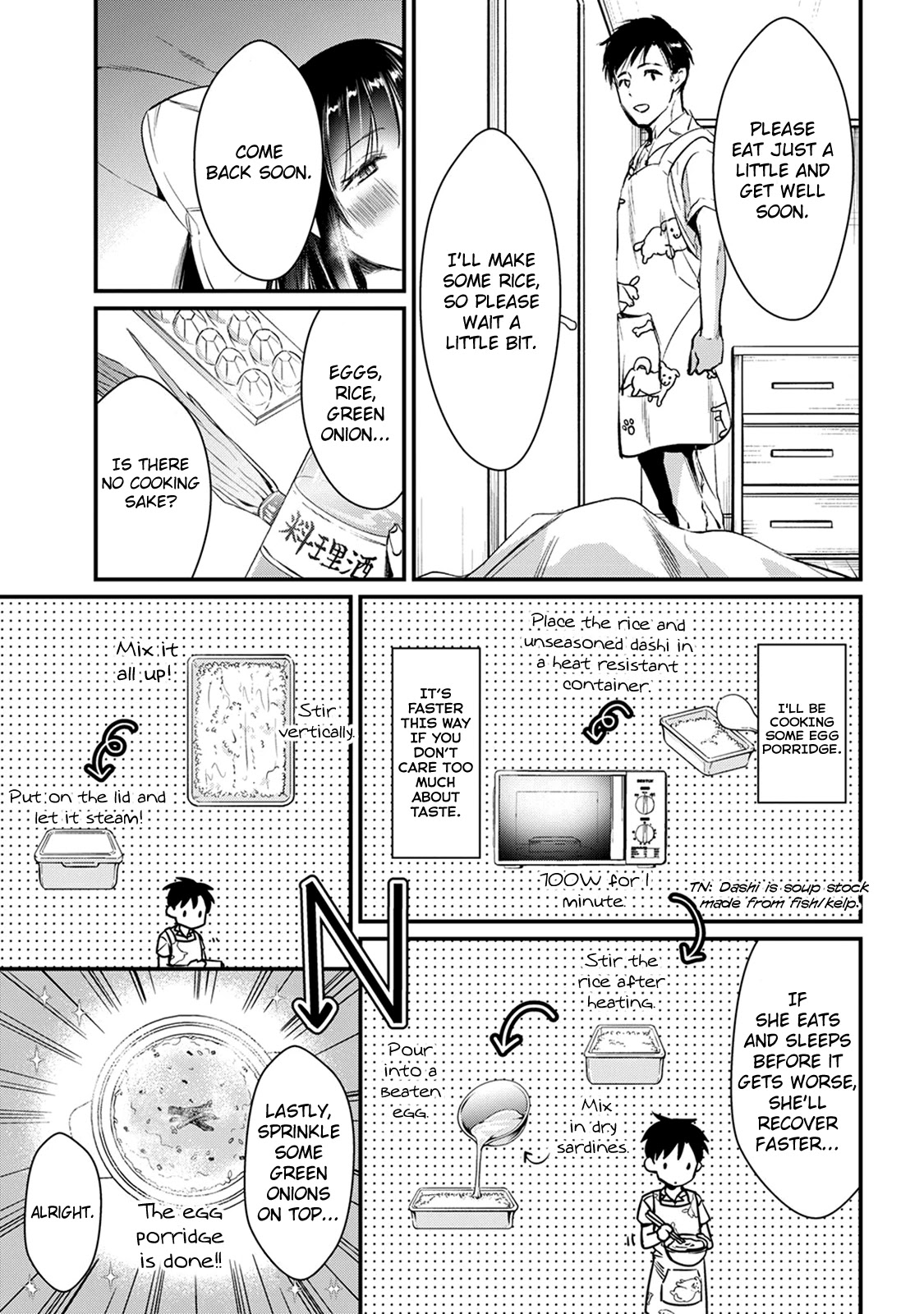It's Fun Having a 300,000 Yen a Month Job Welcoming Home an Onee-san Who Doesn't Find Meaning in a Job That Pays Her 500,000 Yen a Month Chapter 4 page 15 - Chapter 4: Saotome-san wants to rest