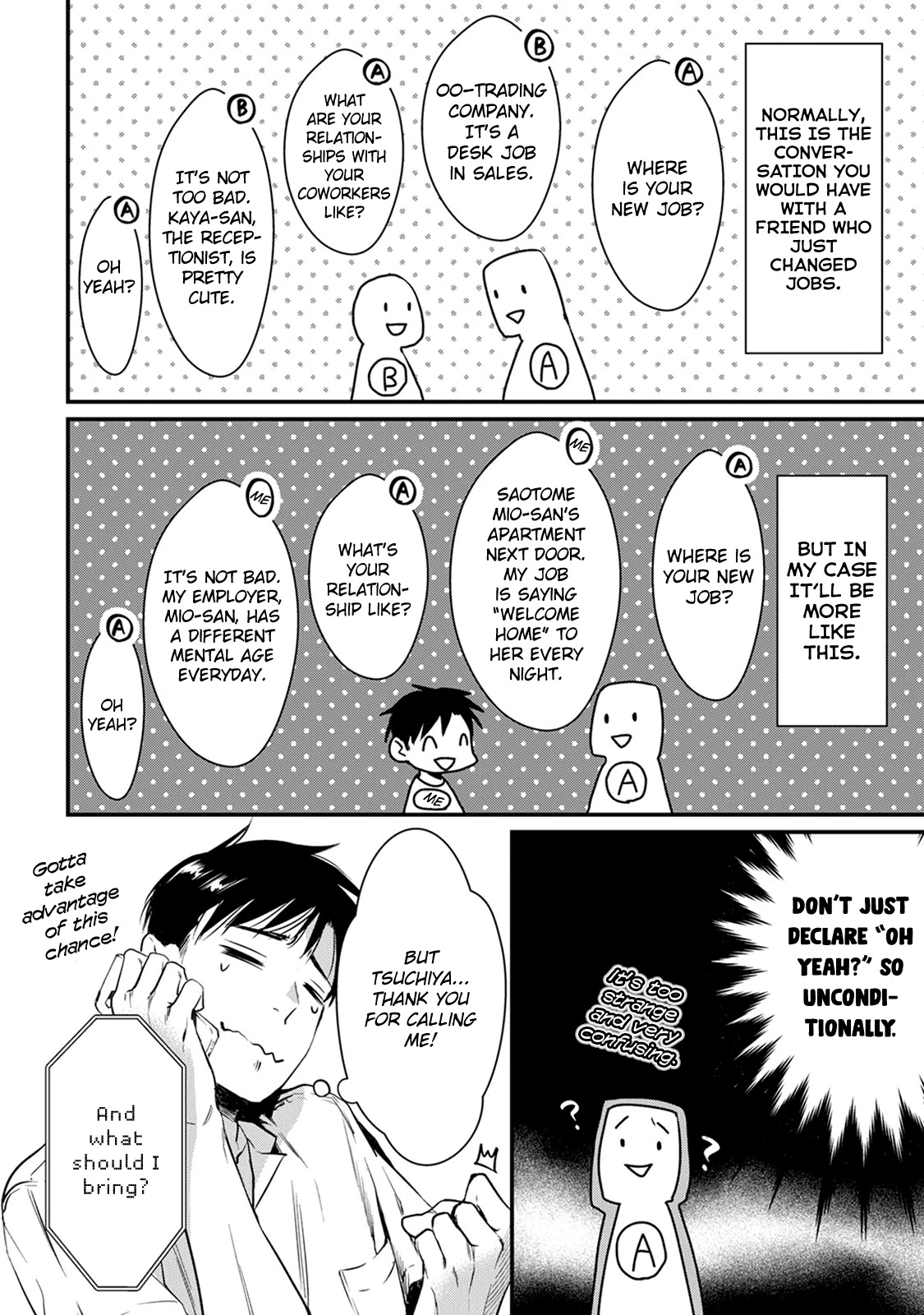 It's Fun Having a 300,000 Yen a Month Job Welcoming Home an Onee-san Who Doesn't Find Meaning in a Job That Pays Her 500,000 Yen a Month Chapter 4 page 24 - Chapter 4: Saotome-san wants to rest
