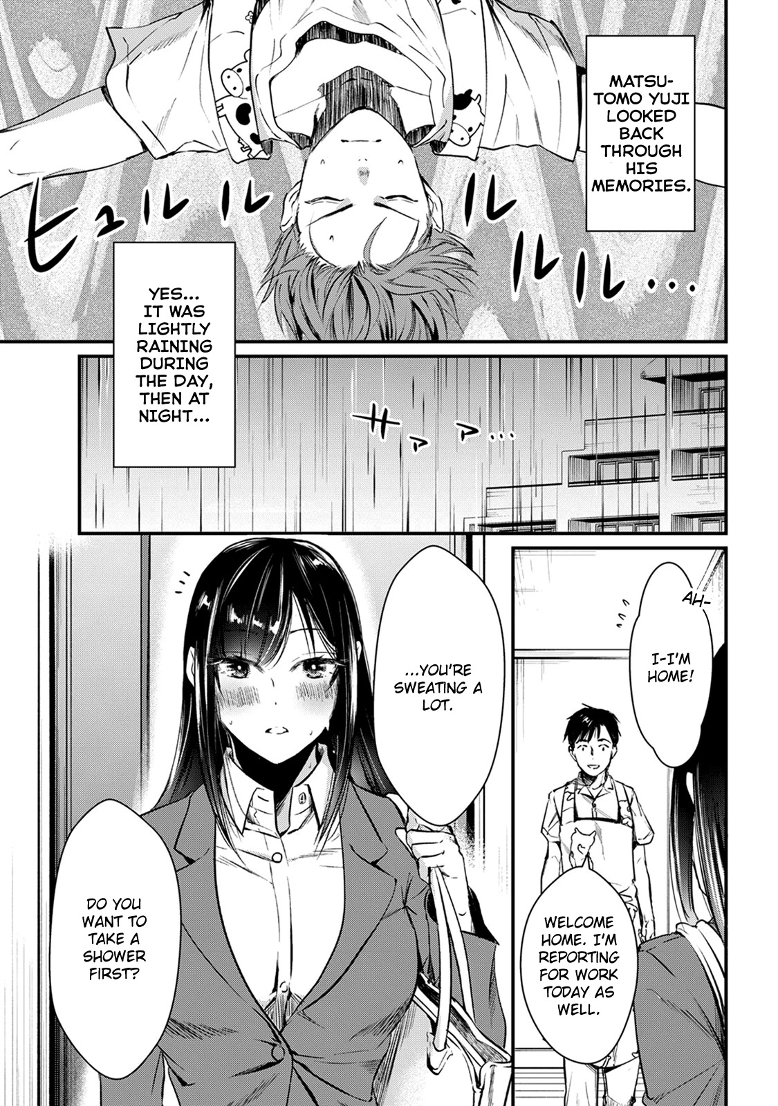 It's Fun Having a 300,000 Yen a Month Job Welcoming Home an Onee-san Who Doesn't Find Meaning in a Job That Pays Her 500,000 Yen a Month Chapter 4 page 3 - Chapter 4: Saotome-san wants to rest