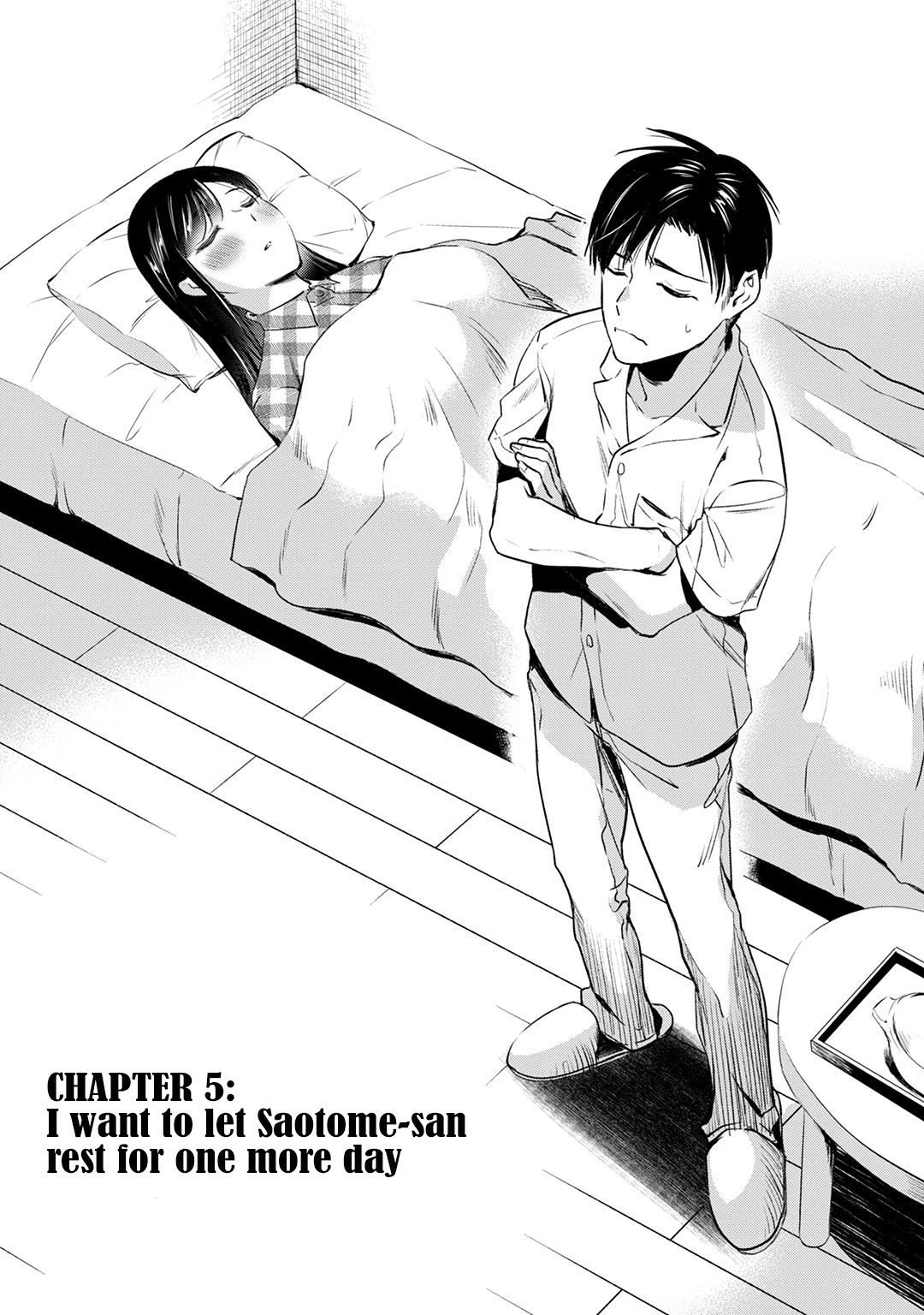 It's Fun Having a 300,000 Yen a Month Job Welcoming Home an Onee-san Who Doesn't Find Meaning in a Job That Pays Her 500,000 Yen a Month Chapter 5 page 1 - Chapter 5: I want to let Saotome-san rest for one more day