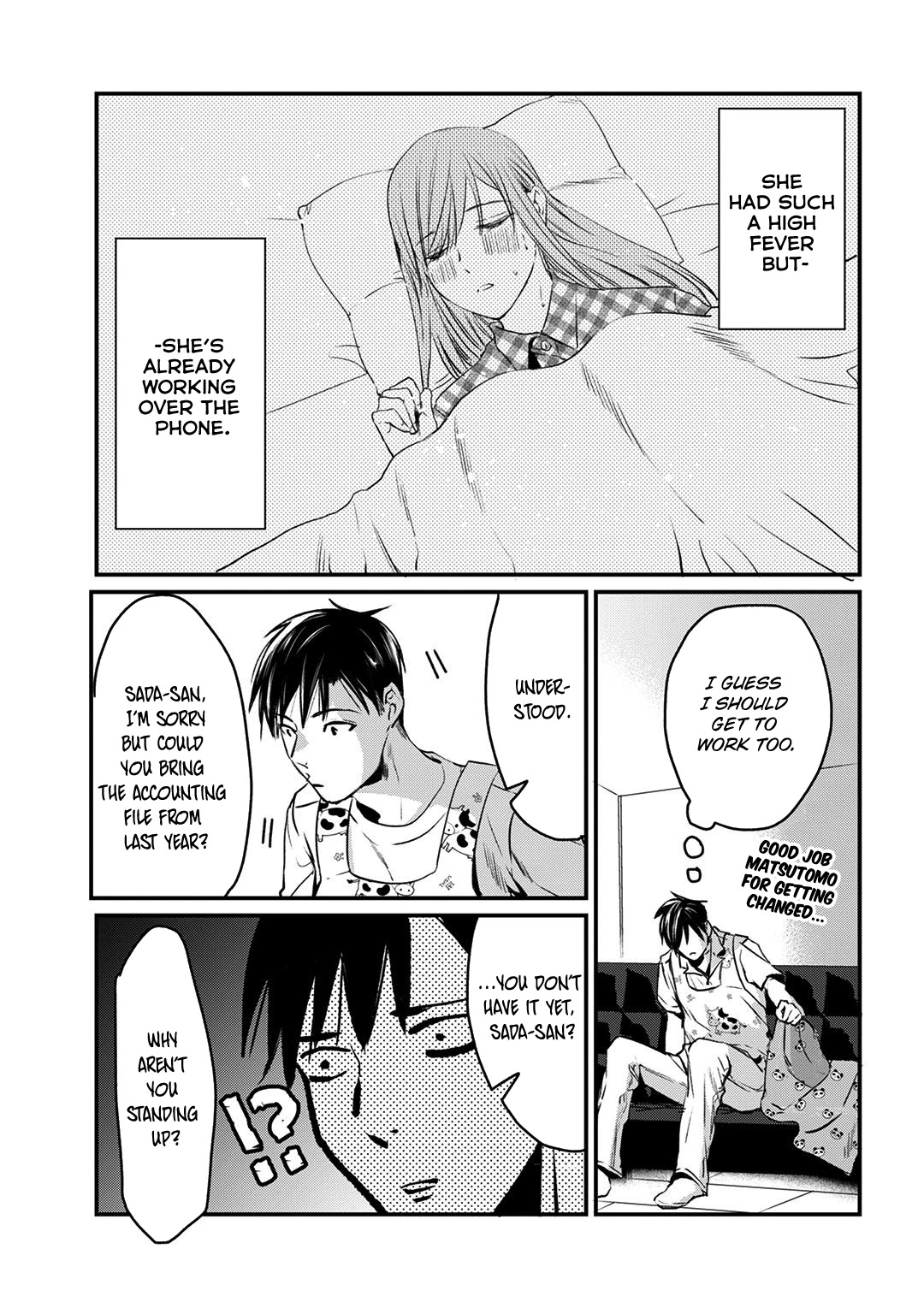 It's Fun Having a 300,000 Yen a Month Job Welcoming Home an Onee-san Who Doesn't Find Meaning in a Job That Pays Her 500,000 Yen a Month Chapter 5 page 21 - Chapter 5: I want to let Saotome-san rest for one more day