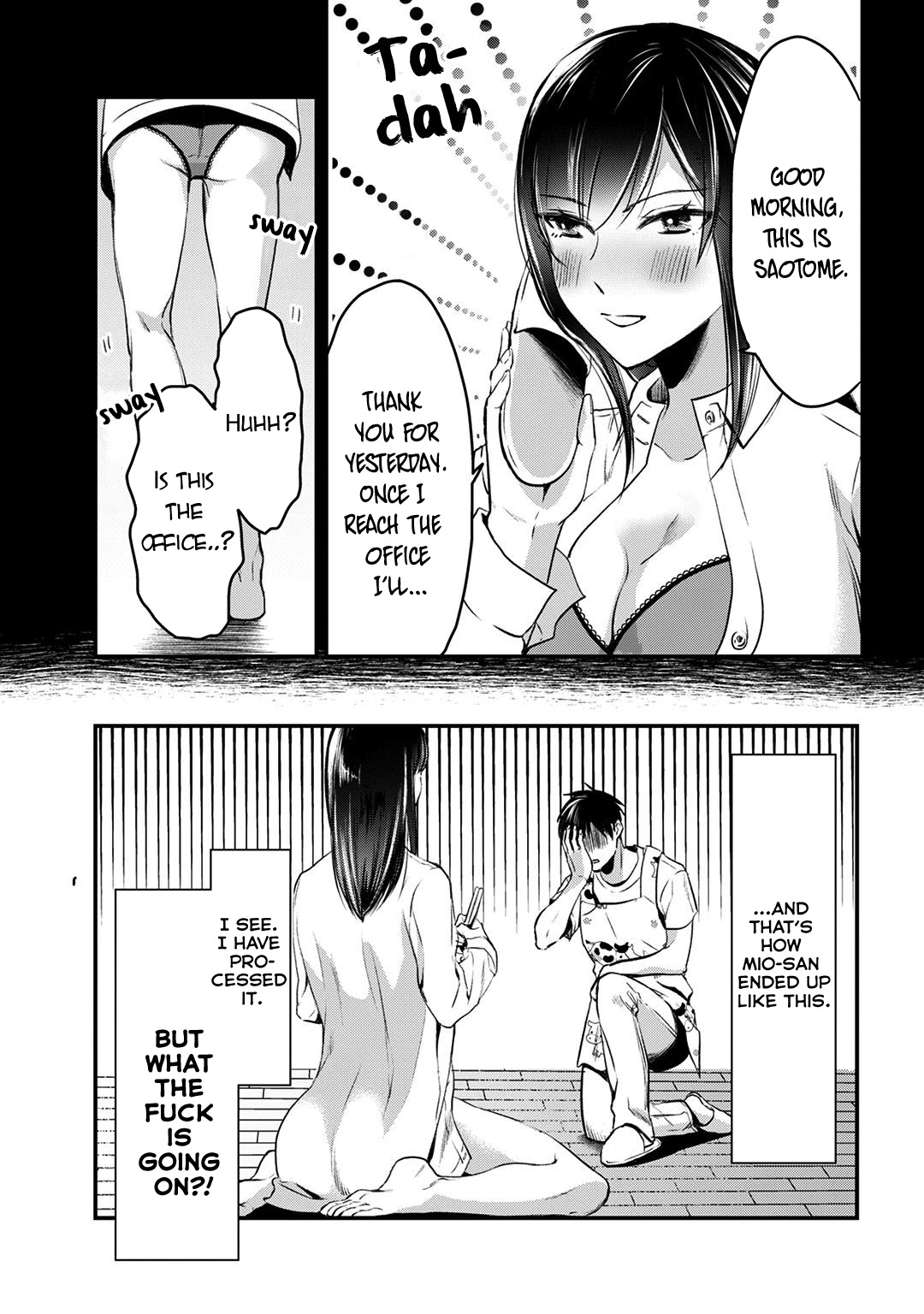 It's Fun Having a 300,000 Yen a Month Job Welcoming Home an Onee-san Who Doesn't Find Meaning in a Job That Pays Her 500,000 Yen a Month Chapter 5 page 27 - Chapter 5: I want to let Saotome-san rest for one more day
