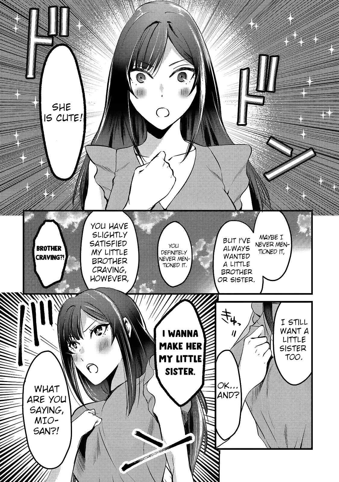 It's Fun Having a 300,000 Yen a Month Job Welcoming Home an Onee-san Who Doesn't Find Meaning in a Job That Pays Her 500,000 Yen a Month Chapter 6 page 17 - Chapter 6: Saotome-san Wants a Little Sister