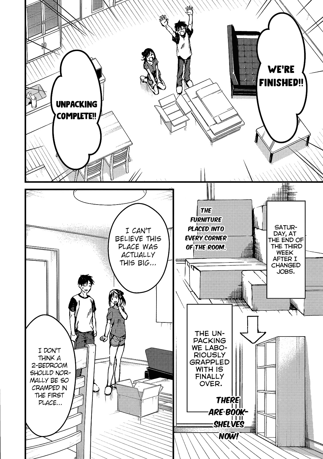 It's Fun Having a 300,000 Yen a Month Job Welcoming Home an Onee-san Who Doesn't Find Meaning in a Job That Pays Her 500,000 Yen a Month Chapter 6 page 2 - Chapter 6: Saotome-san Wants a Little Sister