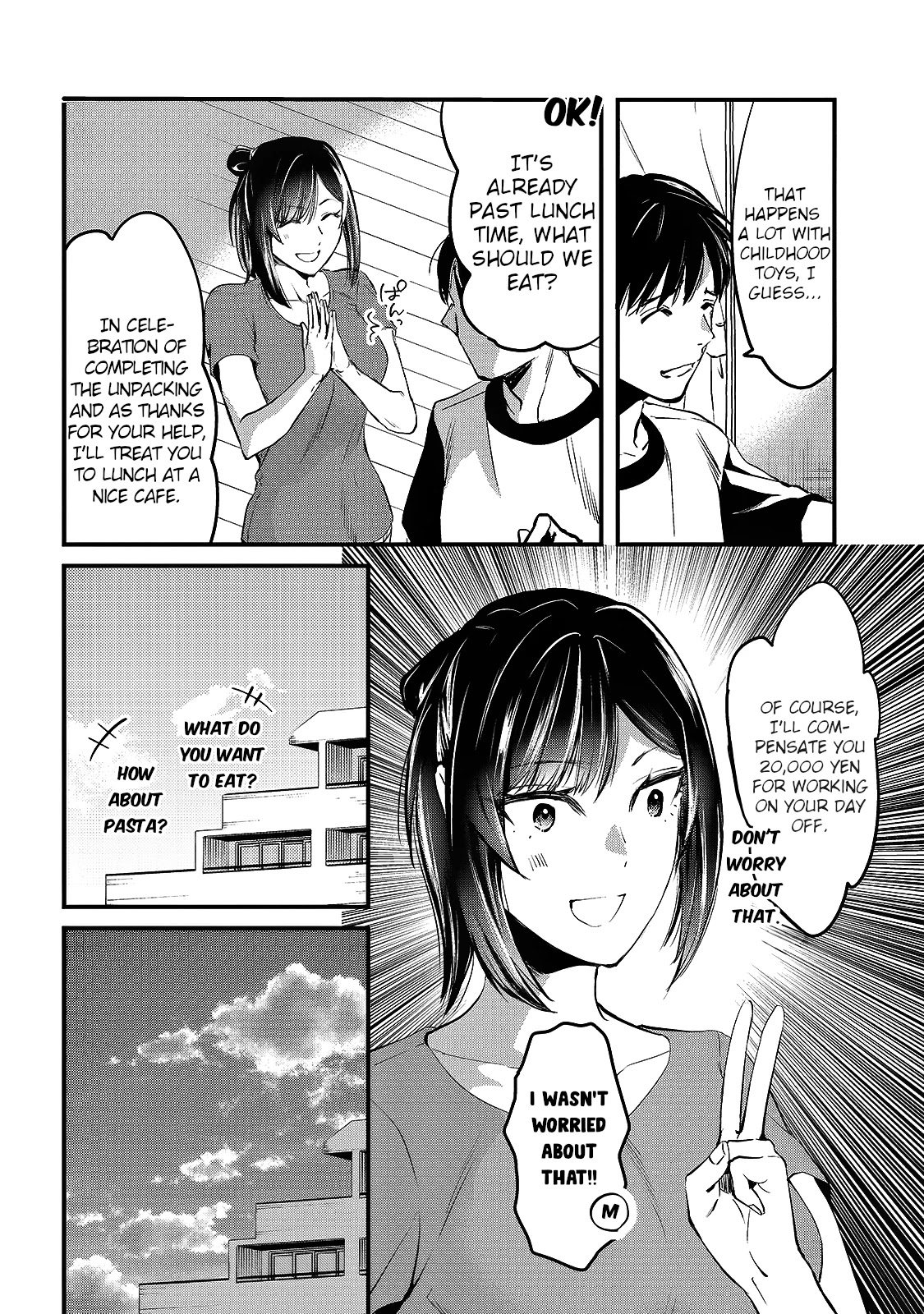 It's Fun Having a 300,000 Yen a Month Job Welcoming Home an Onee-san Who Doesn't Find Meaning in a Job That Pays Her 500,000 Yen a Month Chapter 6 page 8 - Chapter 6: Saotome-san Wants a Little Sister