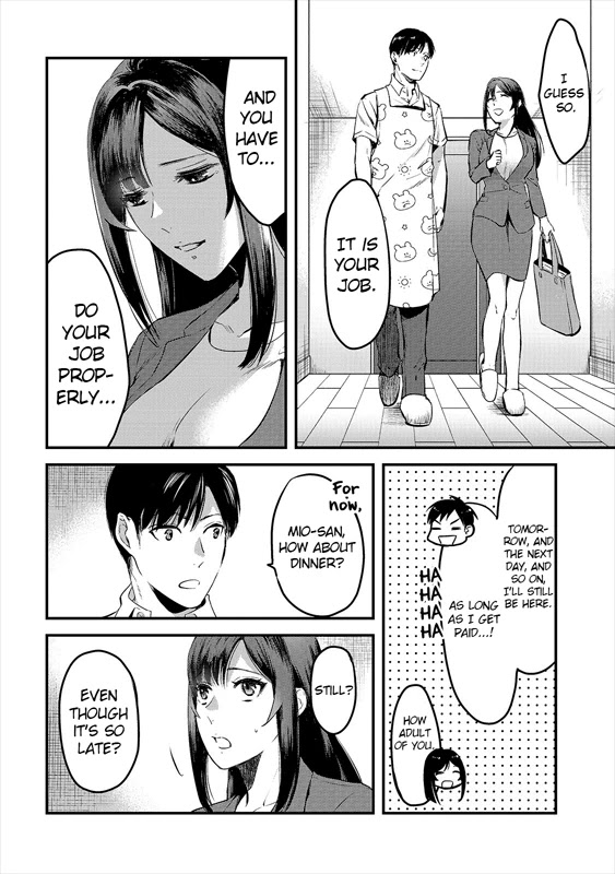 It's Fun Having a 300,000 Yen a Month Job Welcoming Home an Onee-san Who Doesn't Find Meaning in a Job That Pays Her 500,000 Yen a Month Chapter 8 page 8 - Chapter 8: Saotome-san Wants To Do Her Best Part 1