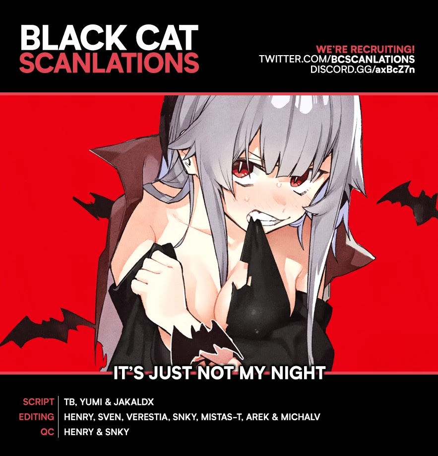 It's Just Not My Night Chapter 1 page 1 - Chapter 1: A Legendary Vampire Descends