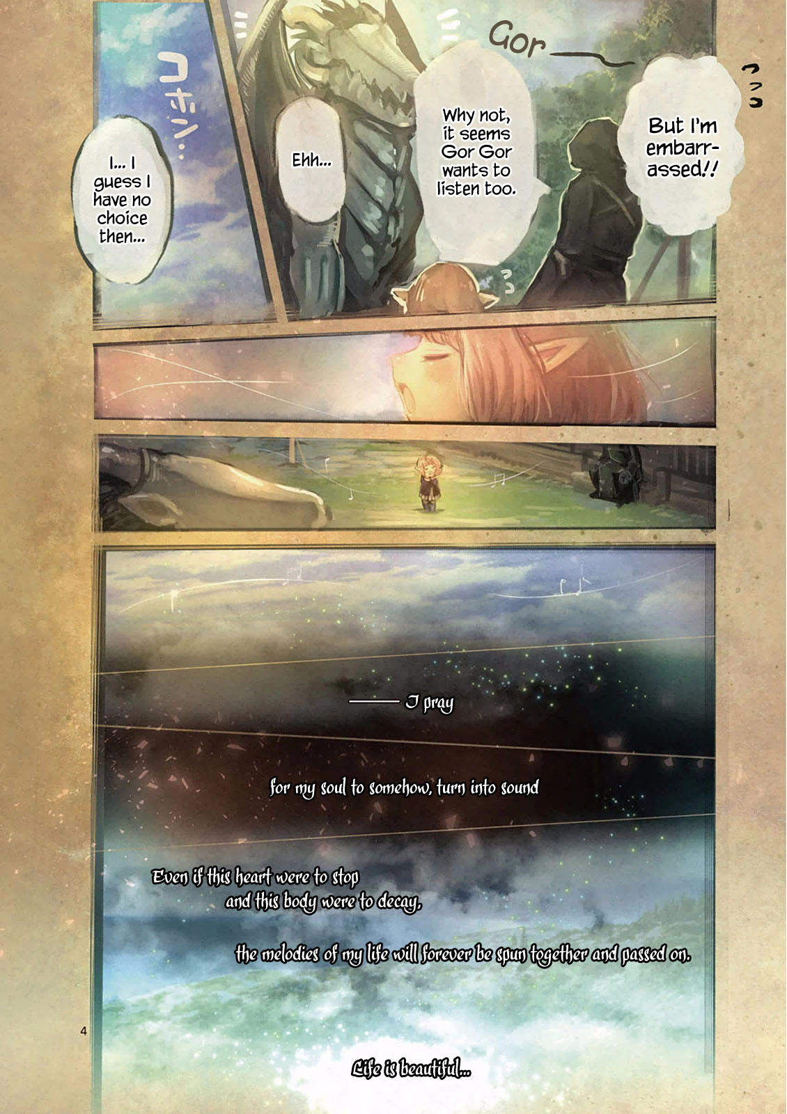 It's My Life Chapter 10.6 page 4 - Chapter 10.6: Interlude: Life is Beautiful