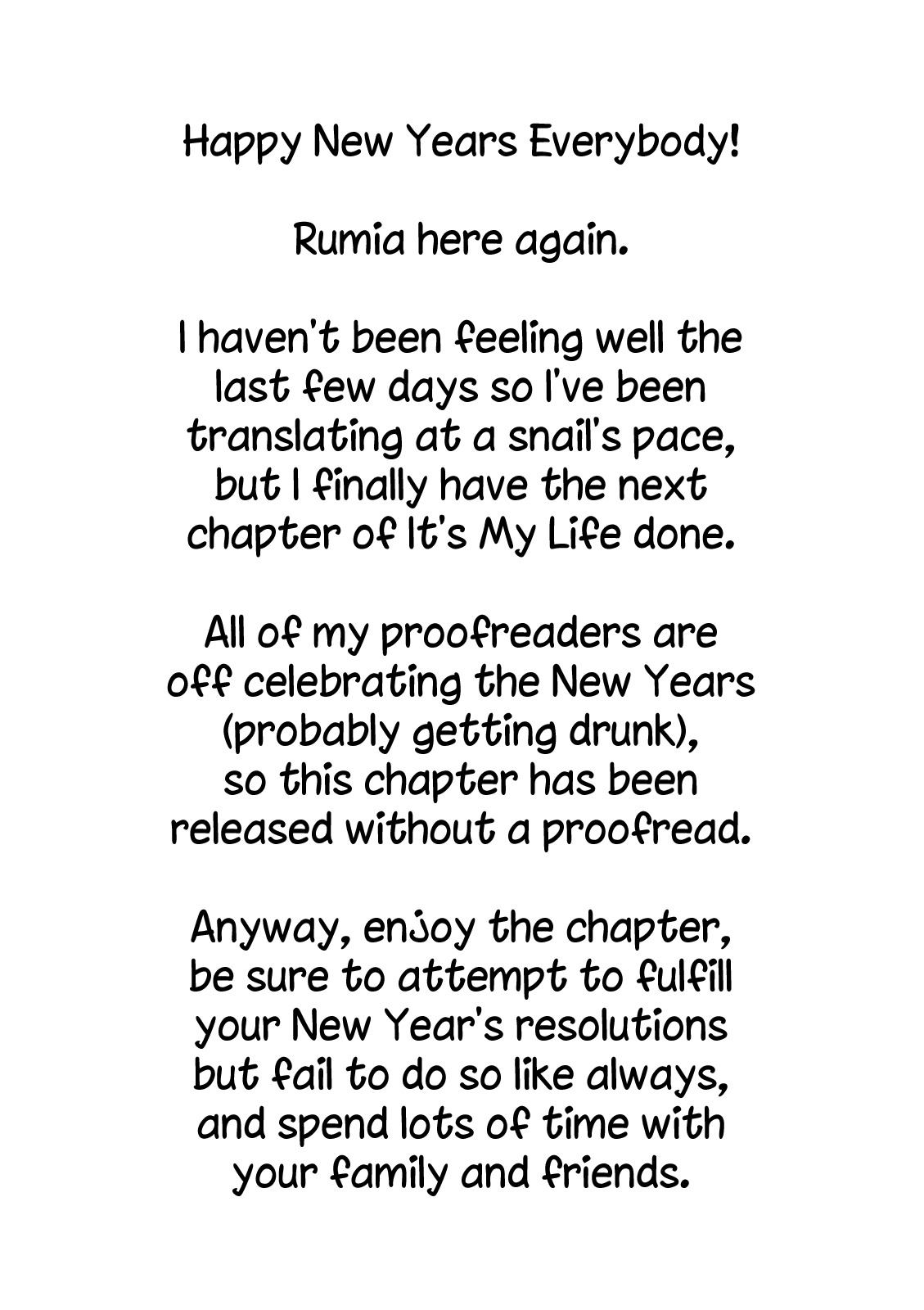 It's My Life Chapter 13 page 1 - Chapter 13: Nice To Meet You