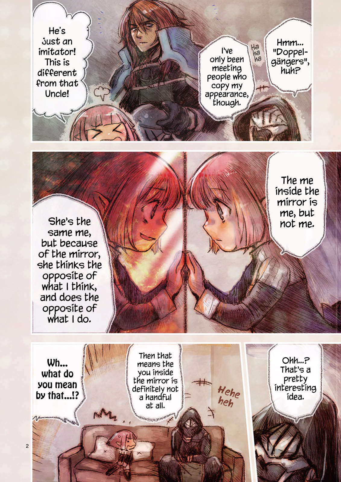 It's My Life Chapter 18.5 page 2 - Chapter 18.5: Interlude: Beyond The Red Mirror