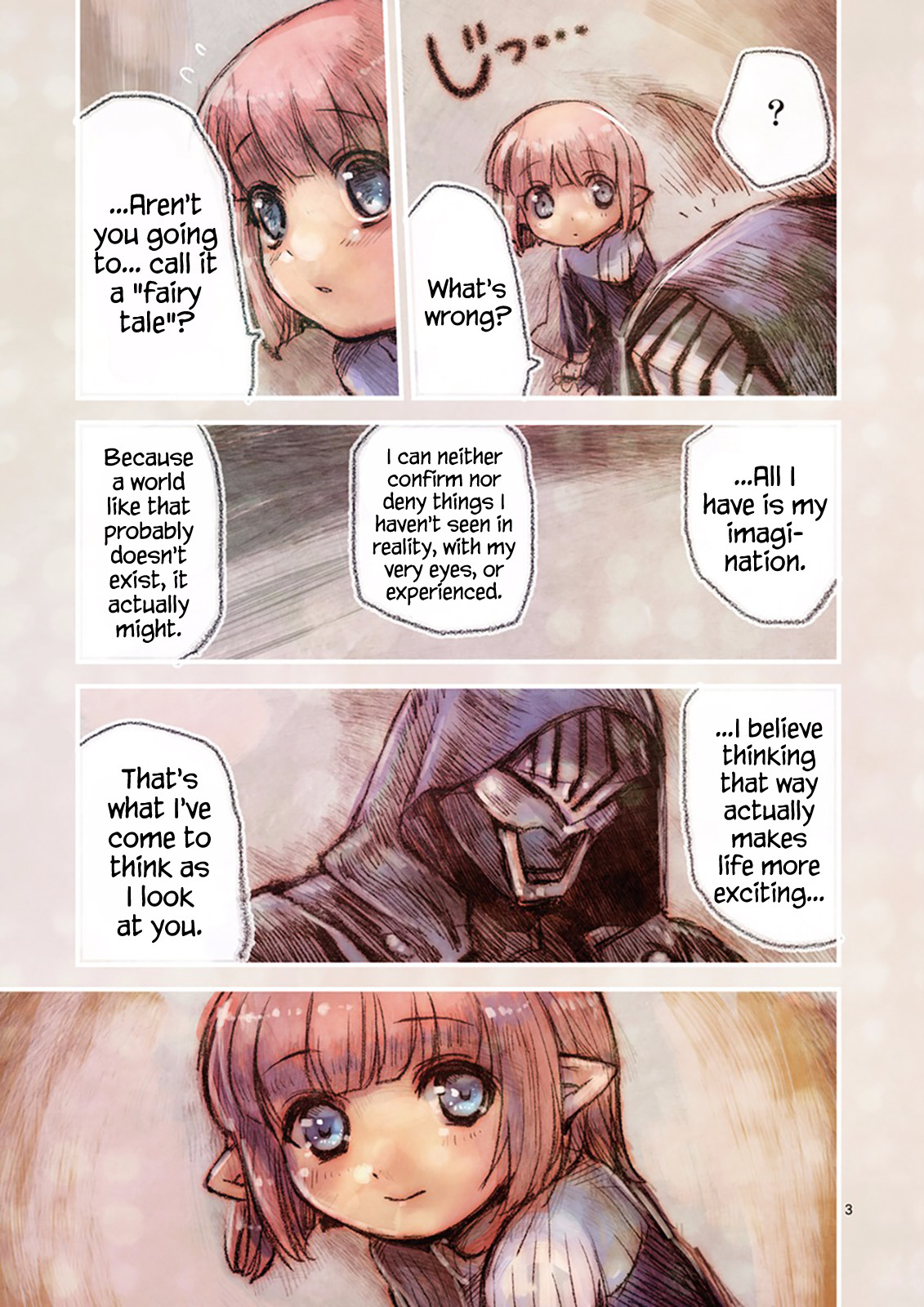 It's My Life Chapter 18.5 page 3 - Chapter 18.5: Interlude: Beyond The Red Mirror
