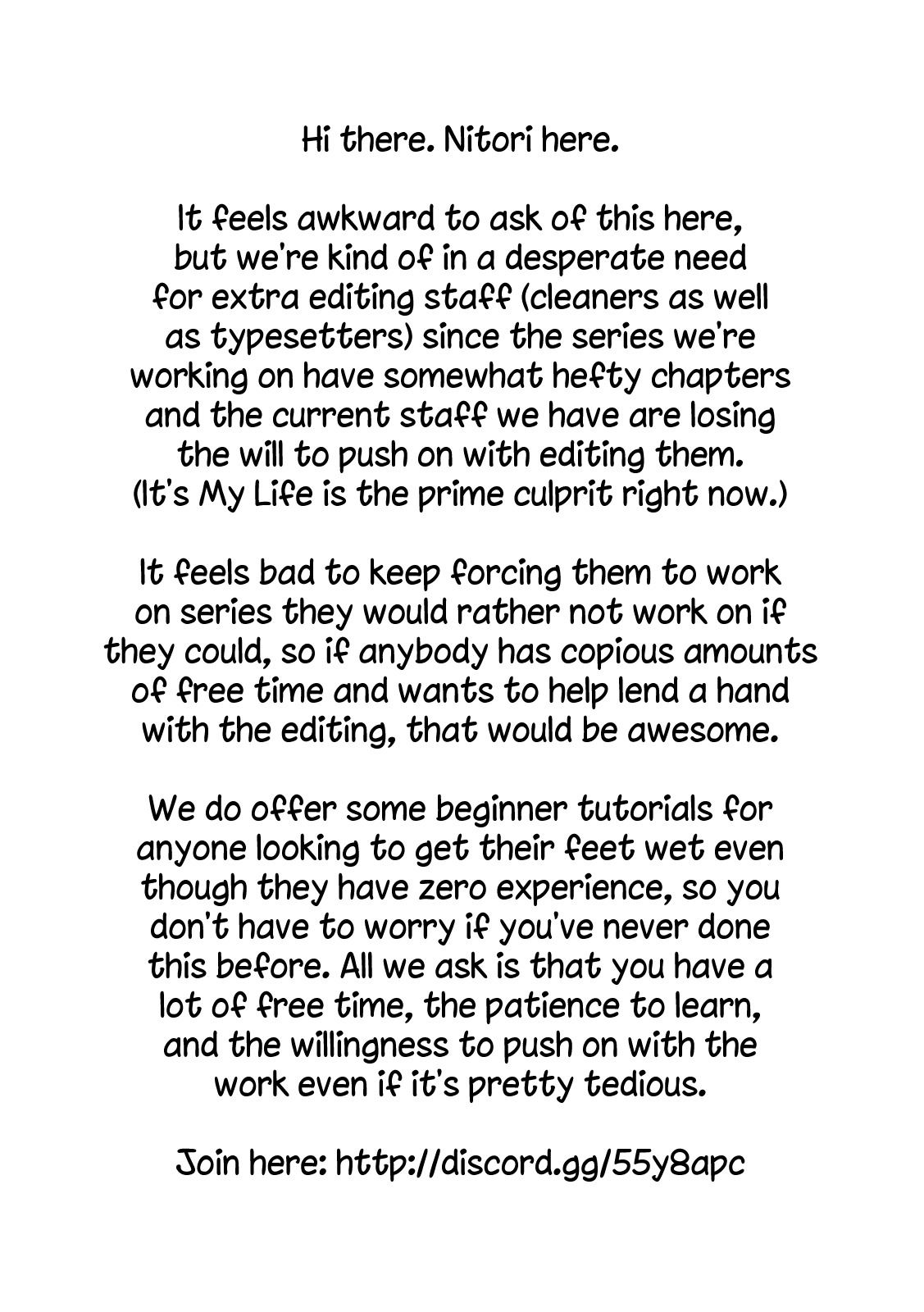 It's My Life Chapter 18.6 page 5 - Chapter 18.6: Omake: Character Ranking