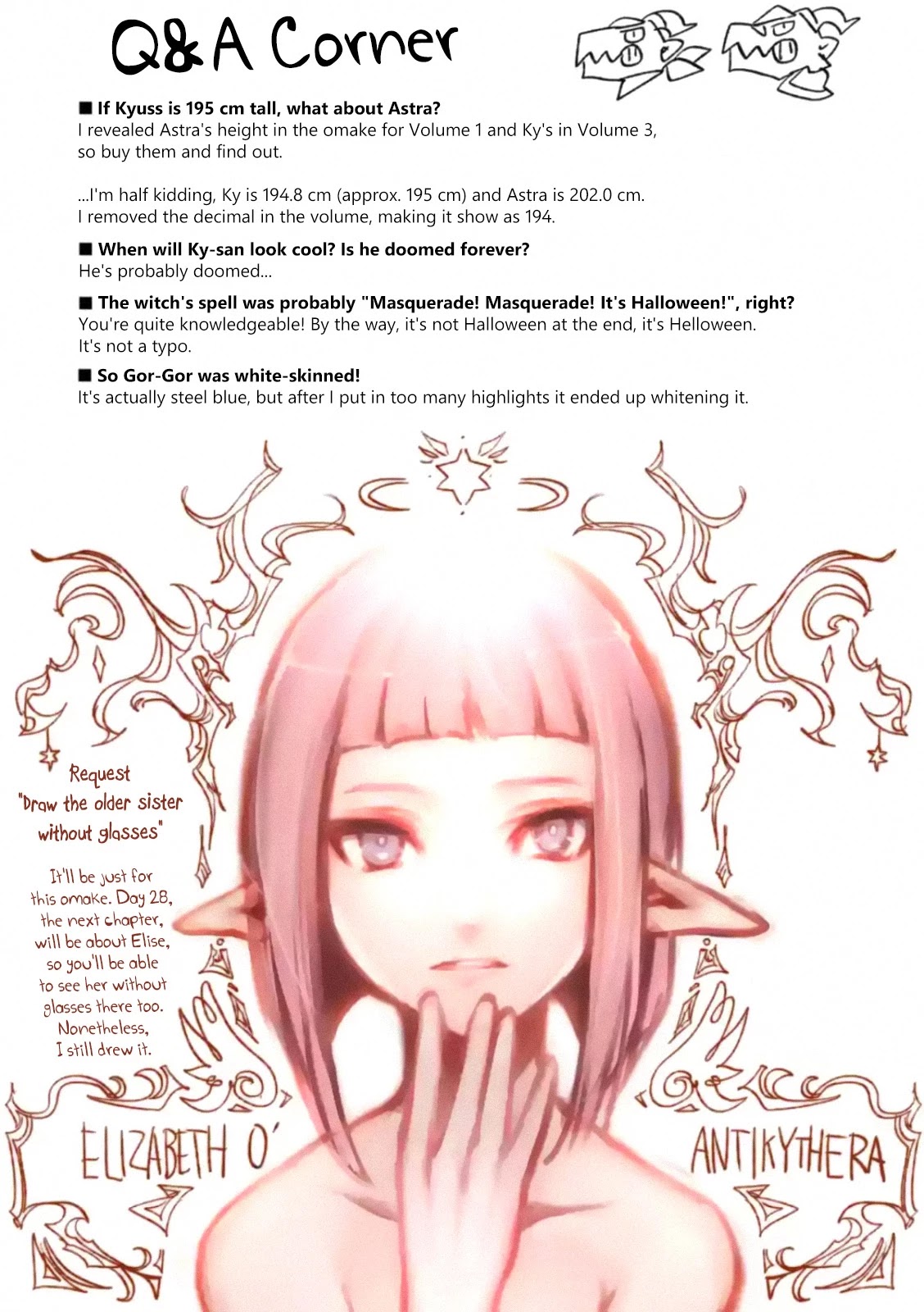 It's My Life Chapter 27.5 page 1 - Chapter 27.5: Omake