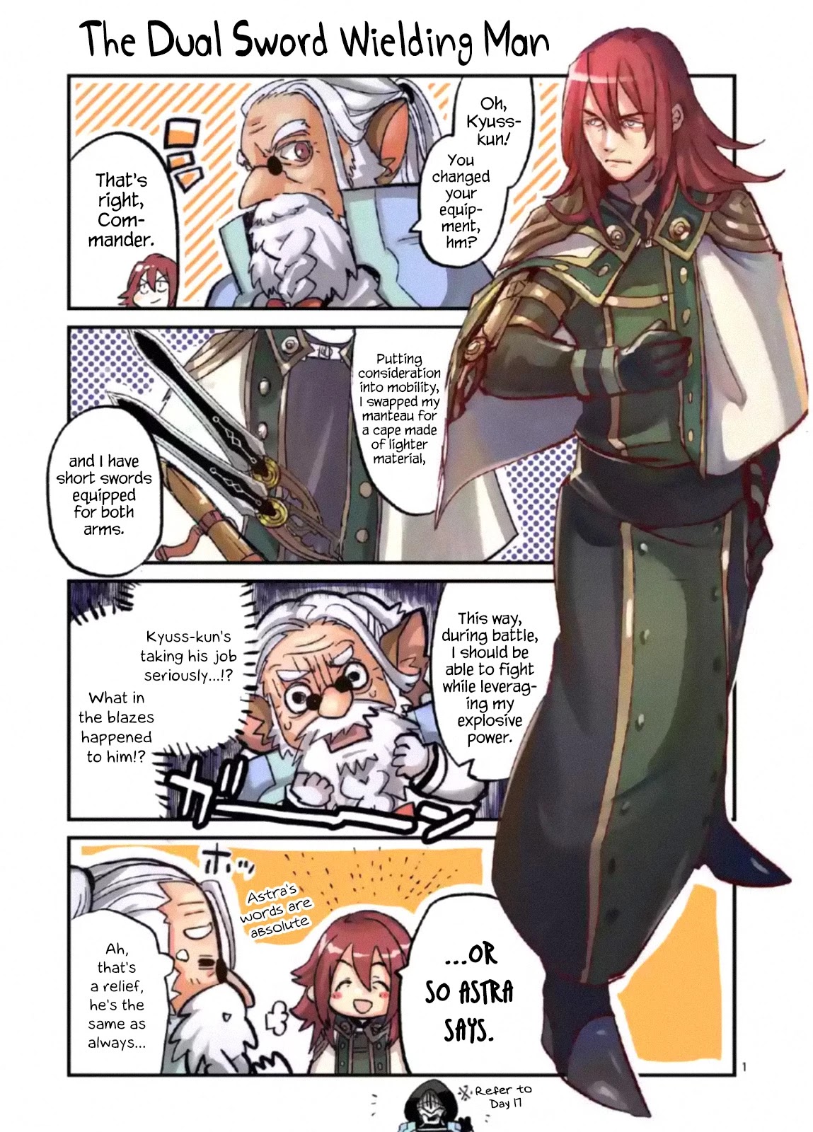 It's My Life Chapter 29.4 page 1 - Chapter 29.4: The Dual Sword Wielding Man