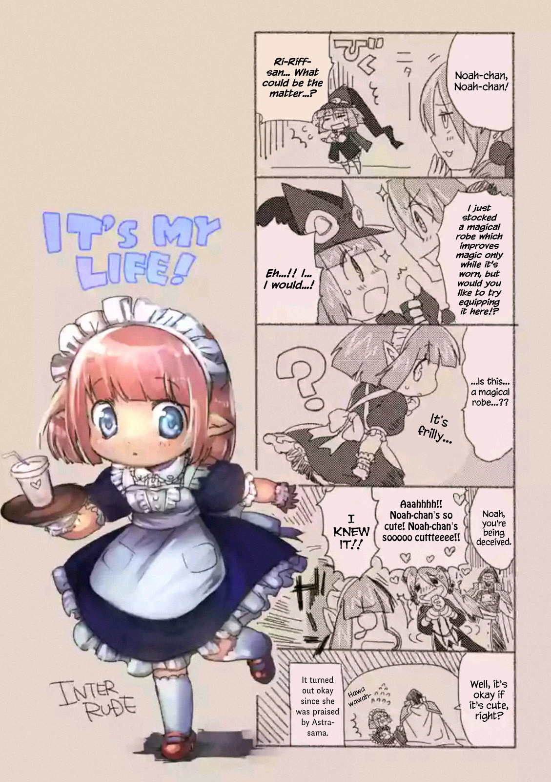 It's My Life Chapter 5.5 page 1 - Chapter 5.5: Inter-Rude