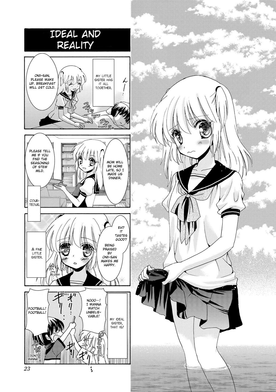 It's Nice Having a Little Sister Chapter 3 page 1 - Chapter 3