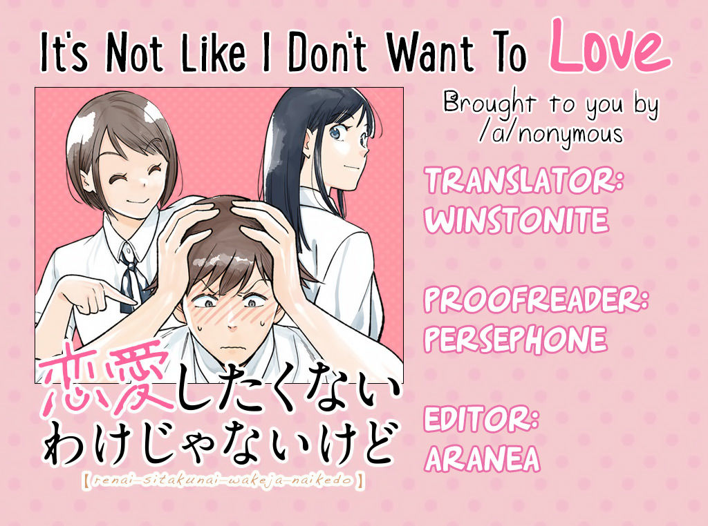It's Not Like I Don't Want To Love Chapter 4.1 page 13 - Chapter 4.1