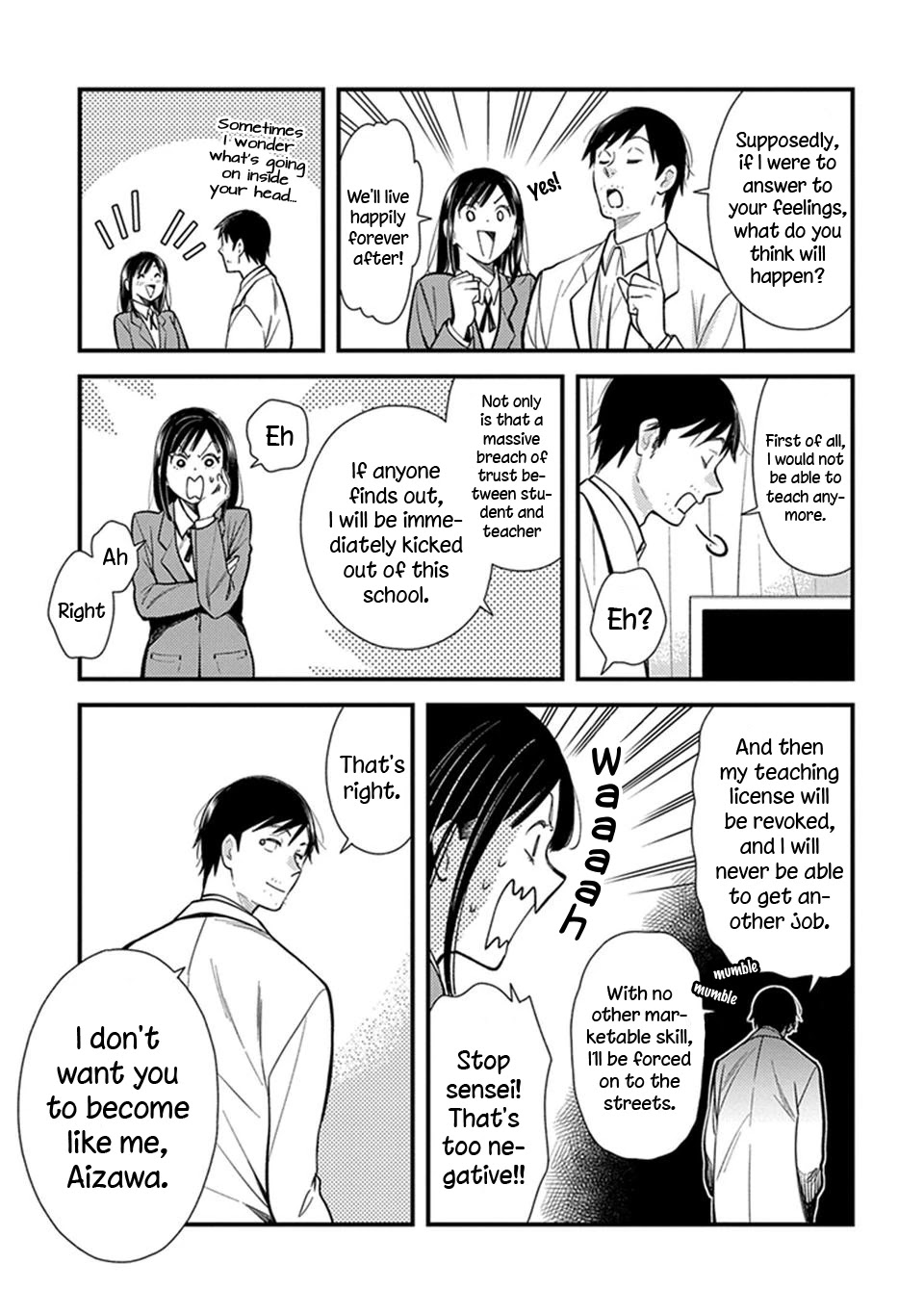 It's Not Like I Don't Want To Love Chapter 6.2 page 7 - Chapter 6.2: Episode 06-2