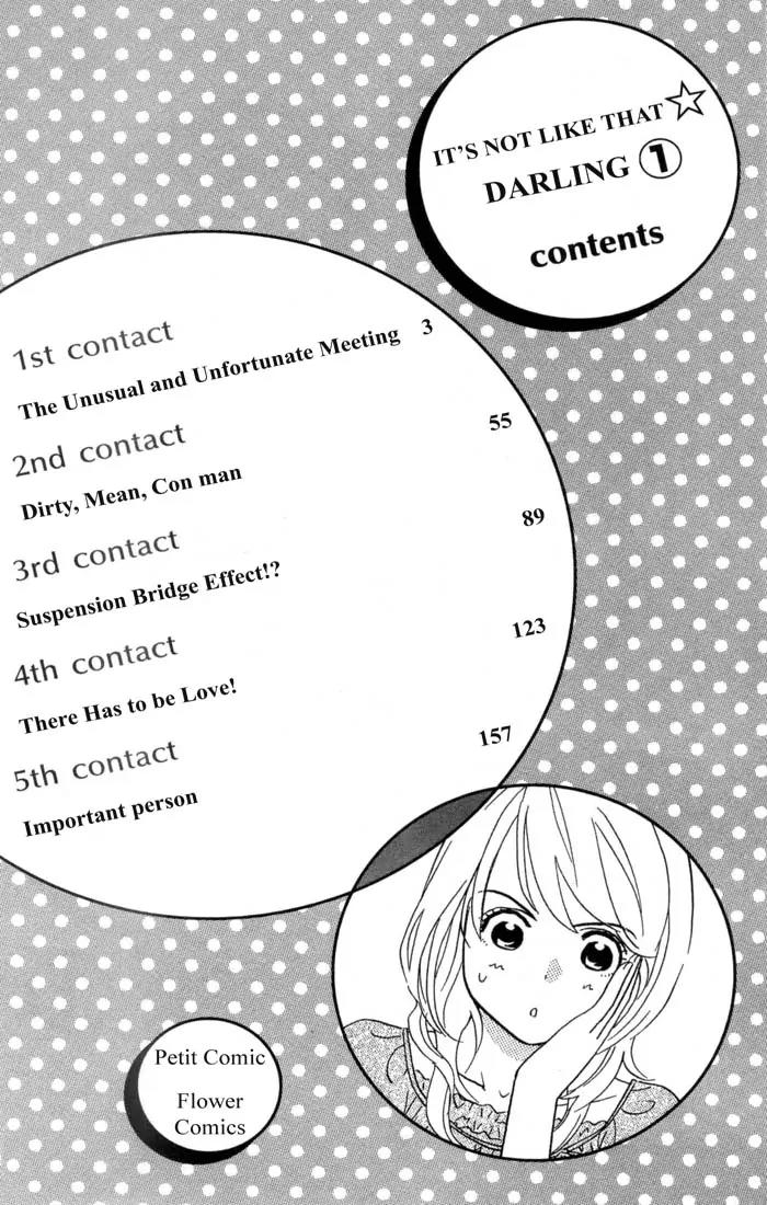 It's Not Like That, Darling Chapter 1 page 6 - Chapter 1: 1st contact - The Unusual and Unfortunate Meeting
