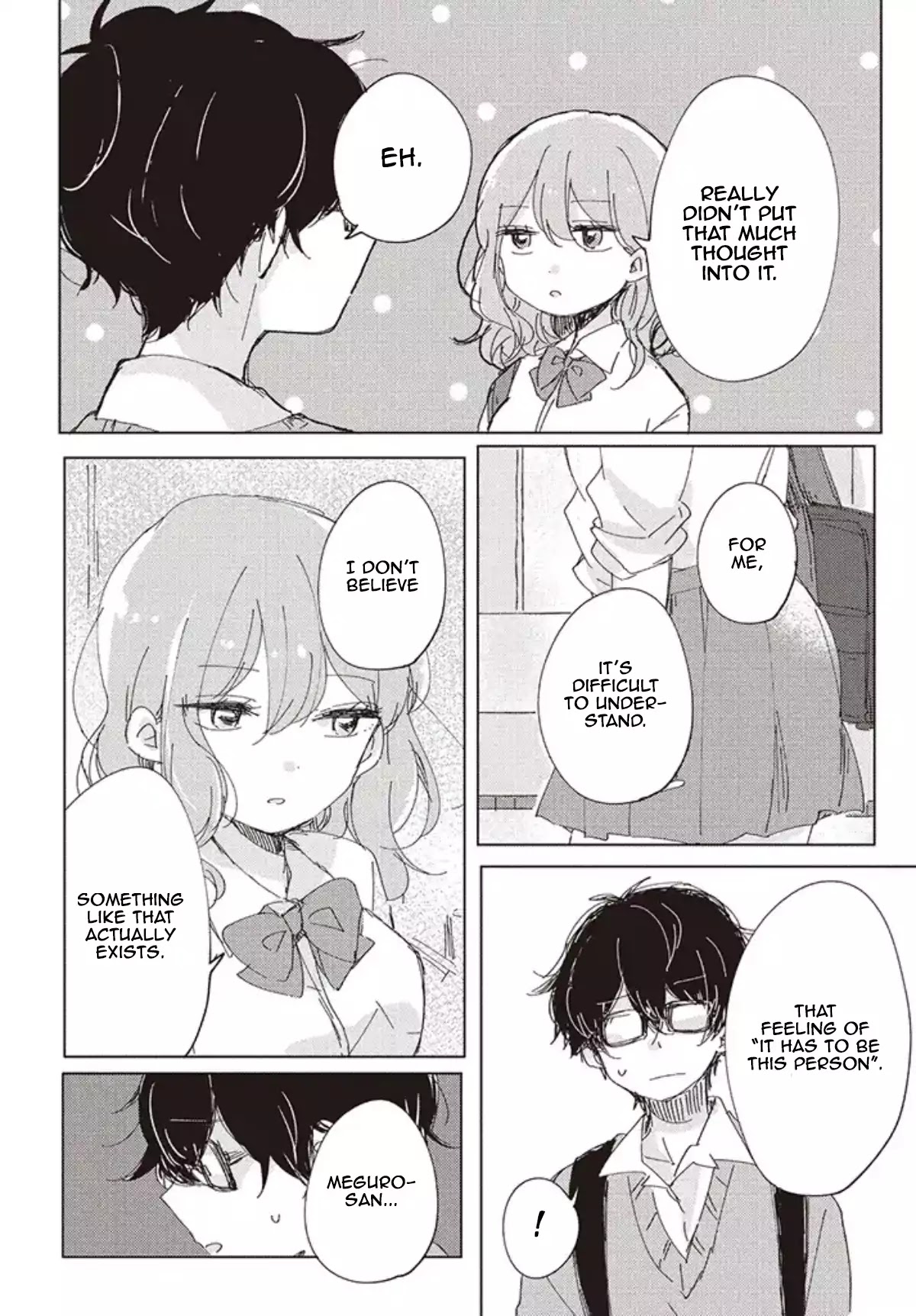 It's Not Meguro-san's First Time Chapter 1 page 9 - Chapter 1: Definitely Being Deceived