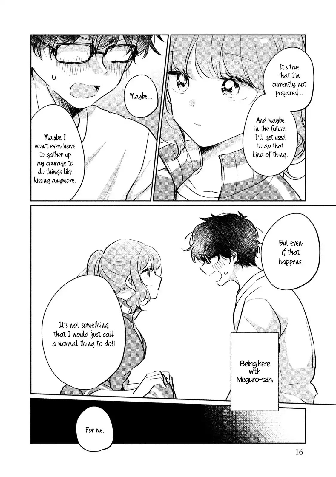 It's Not Meguro-san's First Time Chapter 11 page 18 - Chapter 11: A Normal Thing