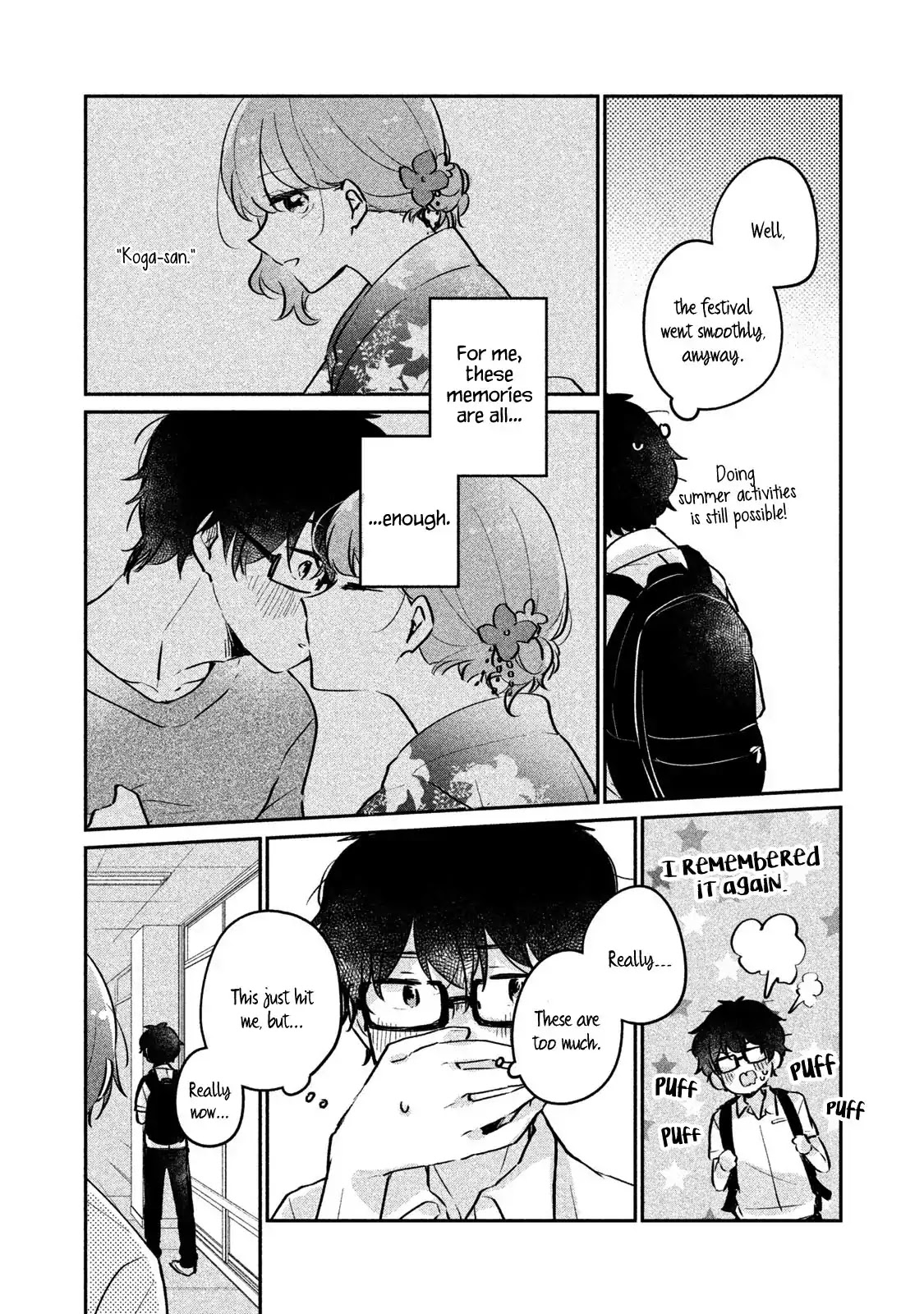 It's Not Meguro-san's First Time Chapter 12 page 3 - Chapter 12: I Might Die