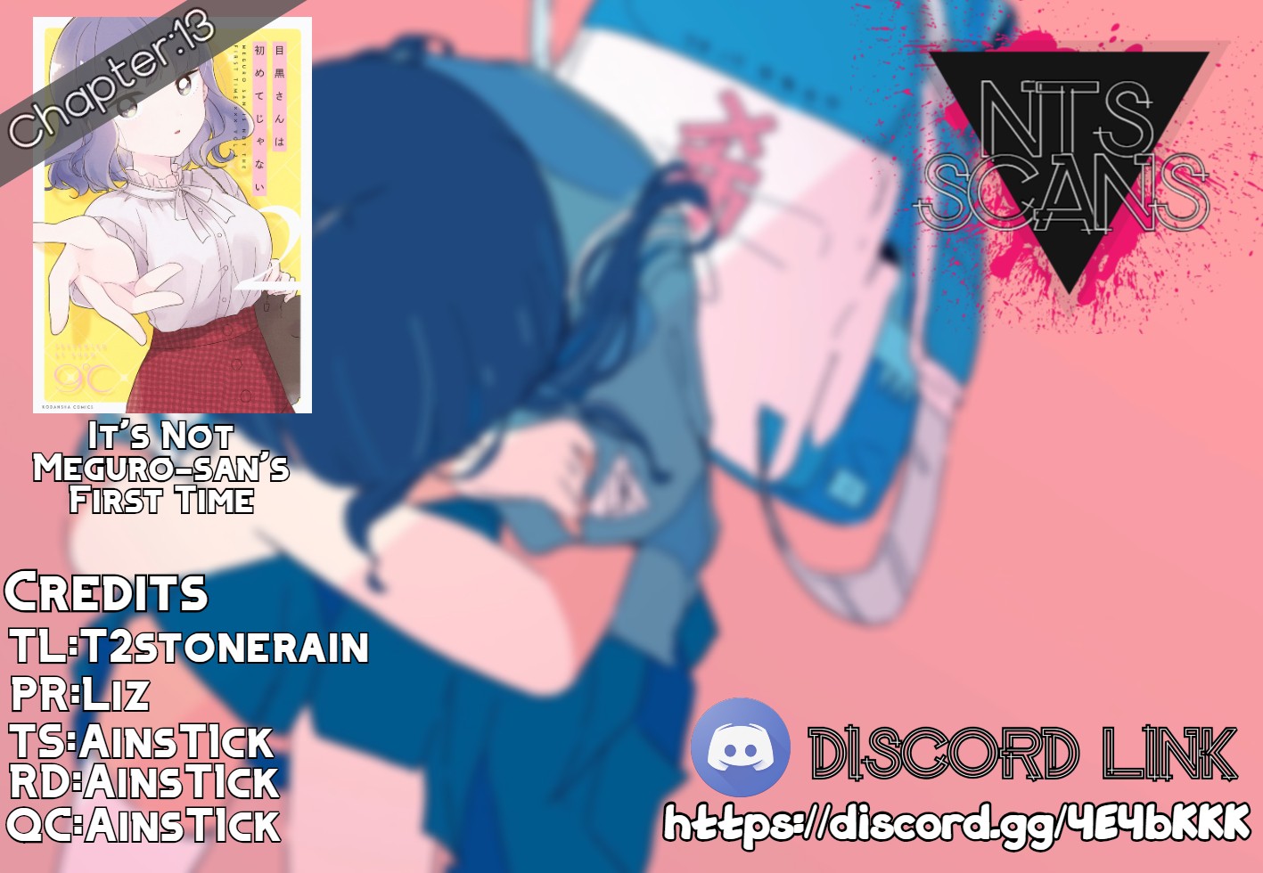 It's Not Meguro-san's First Time Chapter 13 page 1 - Chapter 13: I Want To Hear Her