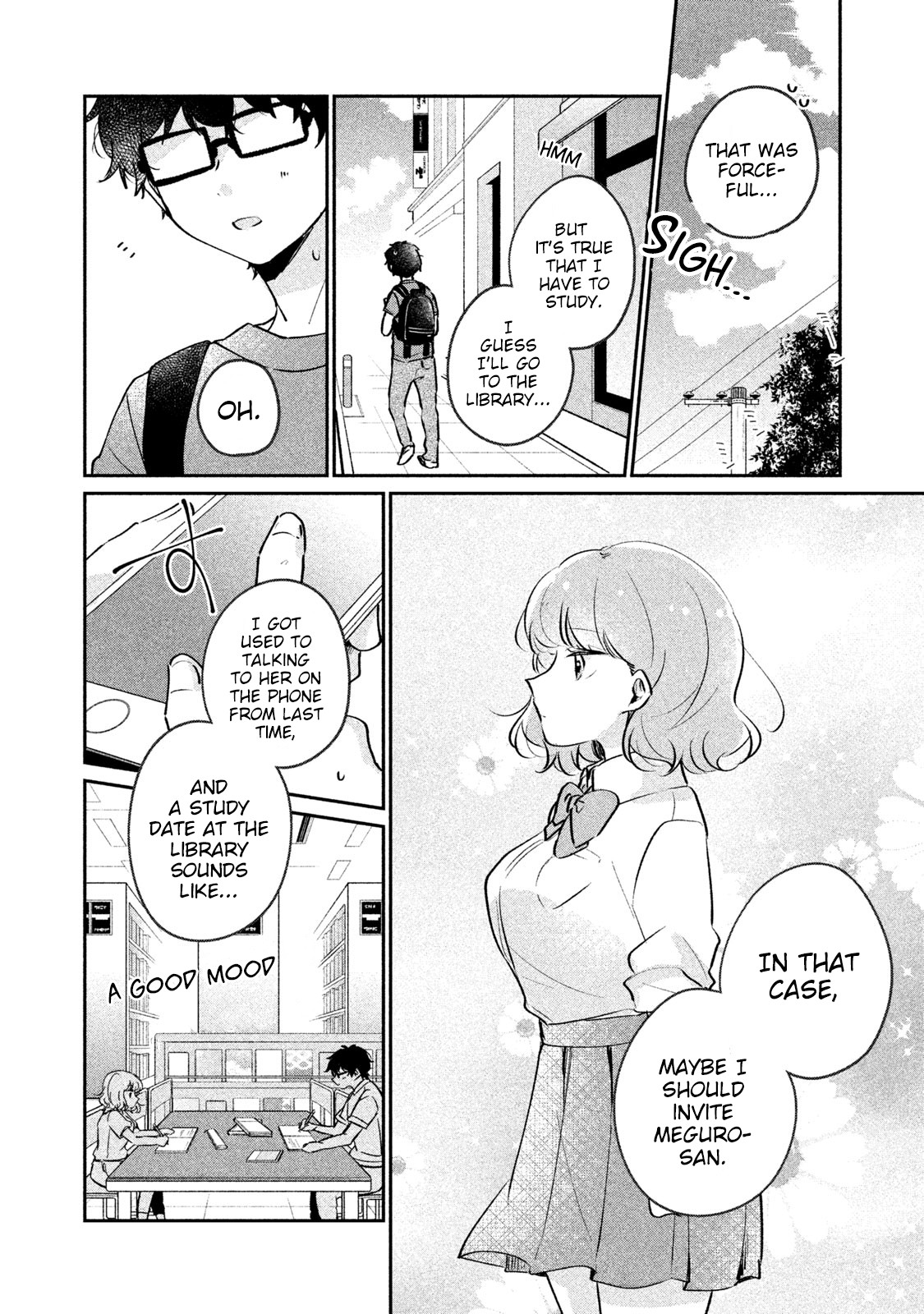 It's Not Meguro-san's First Time Chapter 14 page 3 - Chapter 14: What I Don't Know