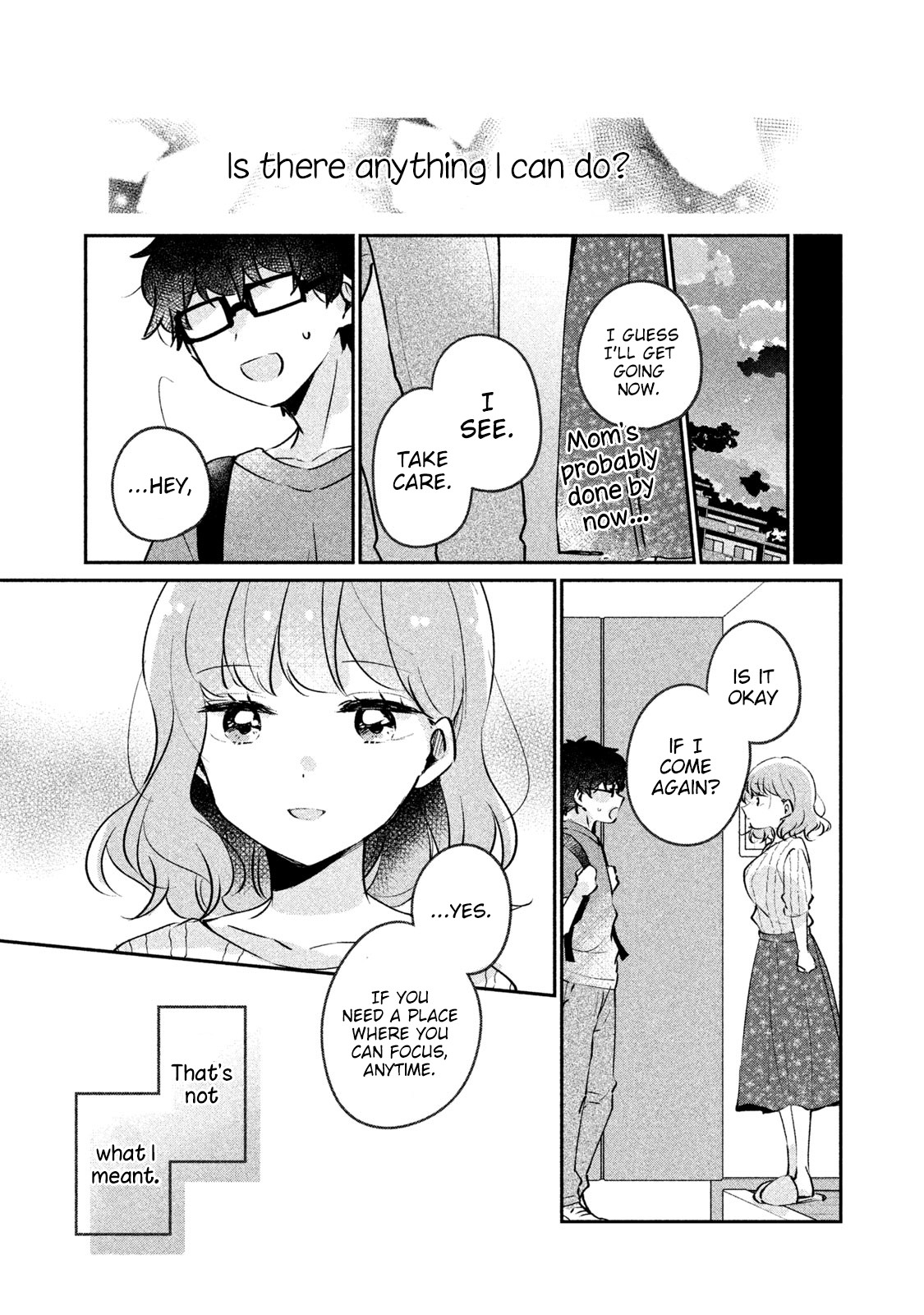 It's Not Meguro-san's First Time Chapter 15 page 12 - Chapter 15: I Won't Let You Say It's a Mistake