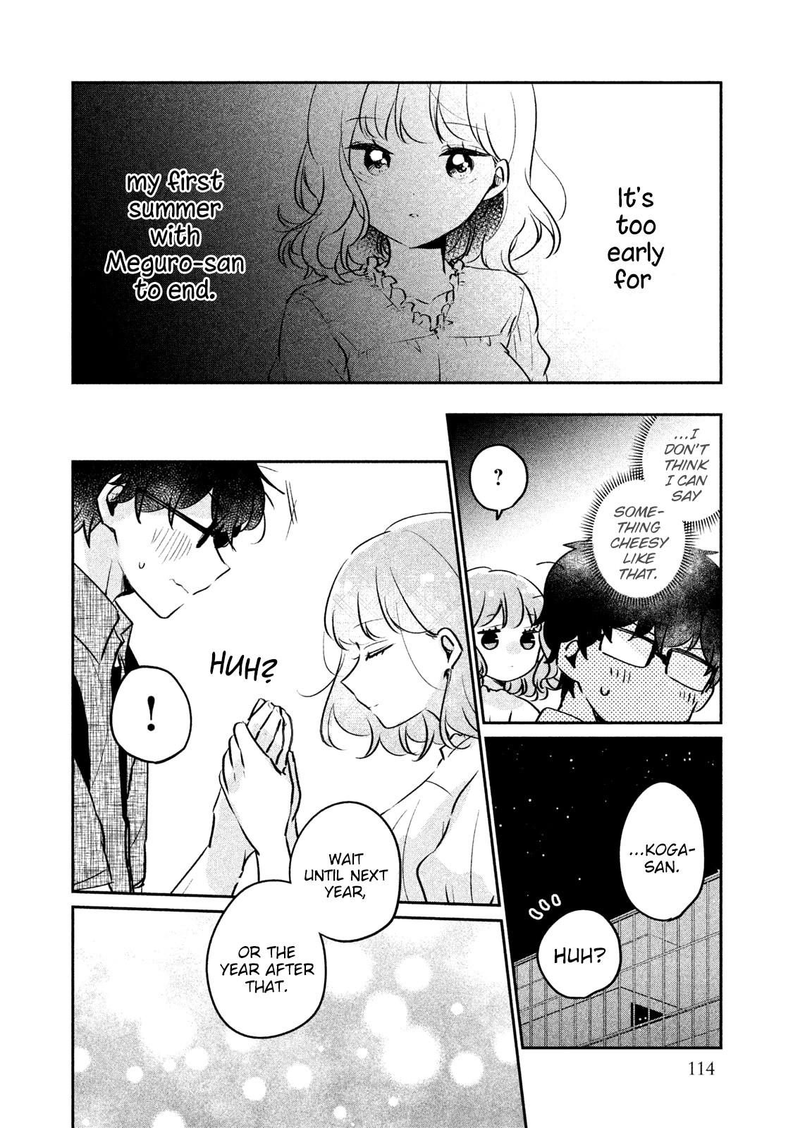 It's Not Meguro-san's First Time Chapter 17 page 5 - Chapter 17: We're Probably Invincible