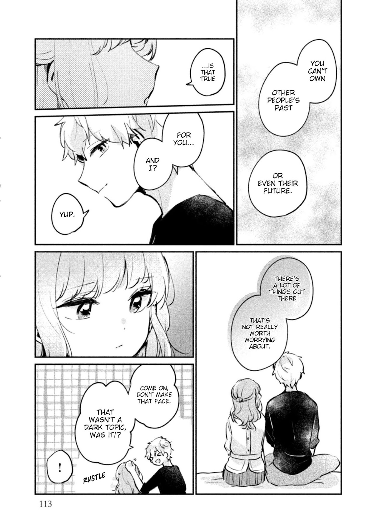 It's Not Meguro-san's First Time Chapter 24.5 page 6 - Chapter 24.5: It could be a bad thing