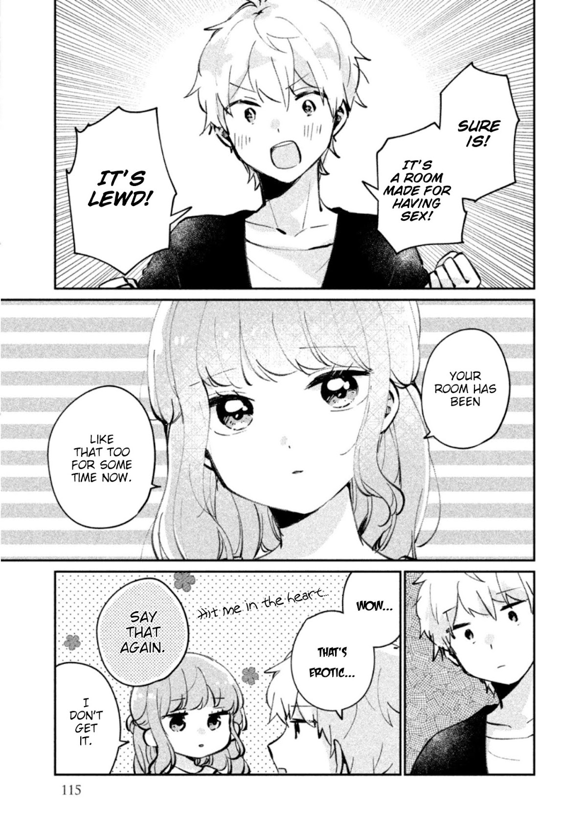 It's Not Meguro-san's First Time Chapter 24.5 page 8 - Chapter 24.5: It could be a bad thing