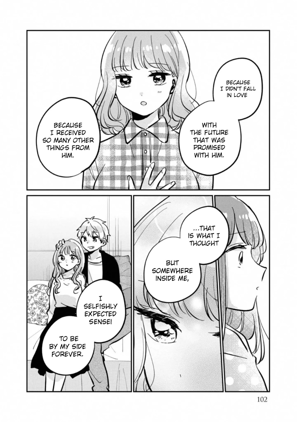 It's Not Meguro-san's First Time Chapter 30.5 page 11 - Chapter 30.5: Bonus: To my first love