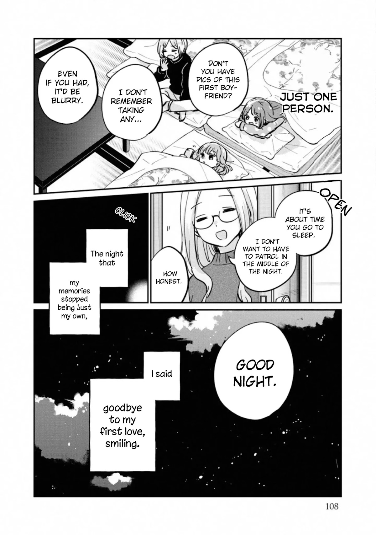 It's Not Meguro-san's First Time Chapter 30.5 page 17 - Chapter 30.5: Bonus: To my first love