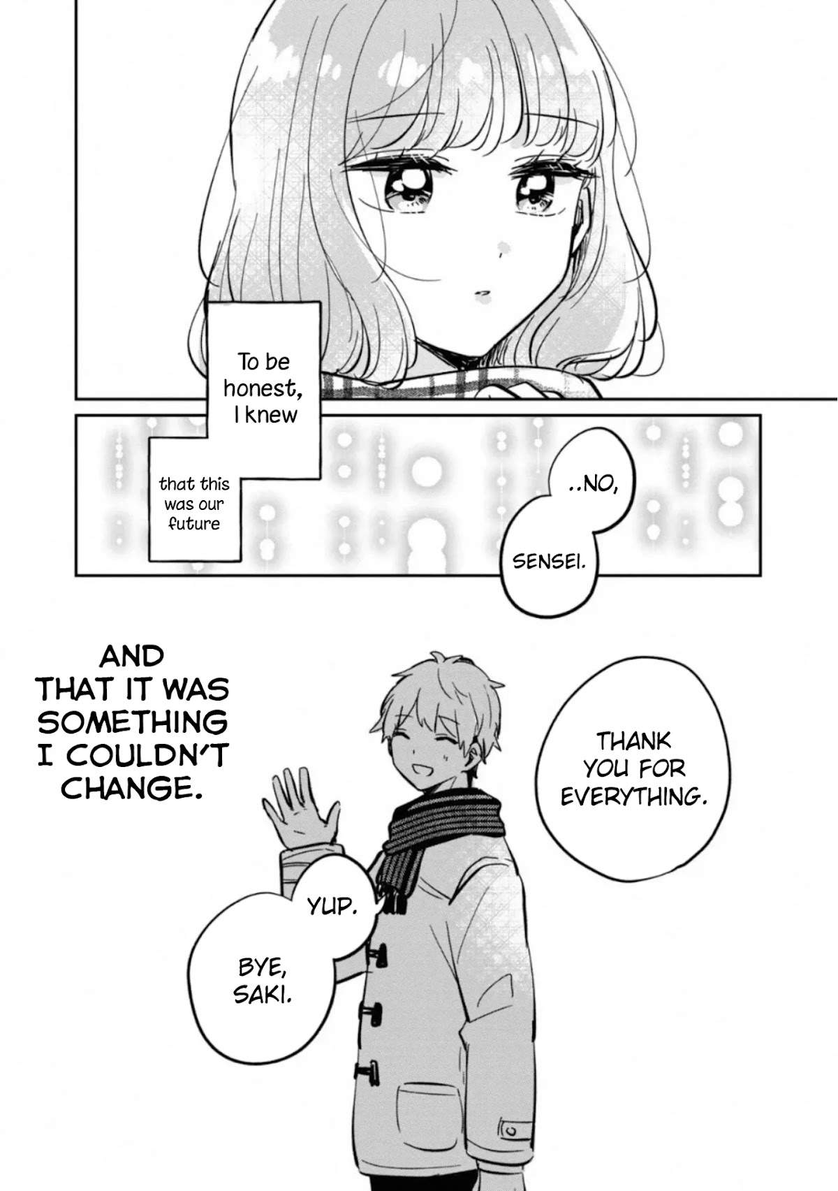 It's Not Meguro-san's First Time Chapter 30.5 page 9 - Chapter 30.5: Bonus: To my first love