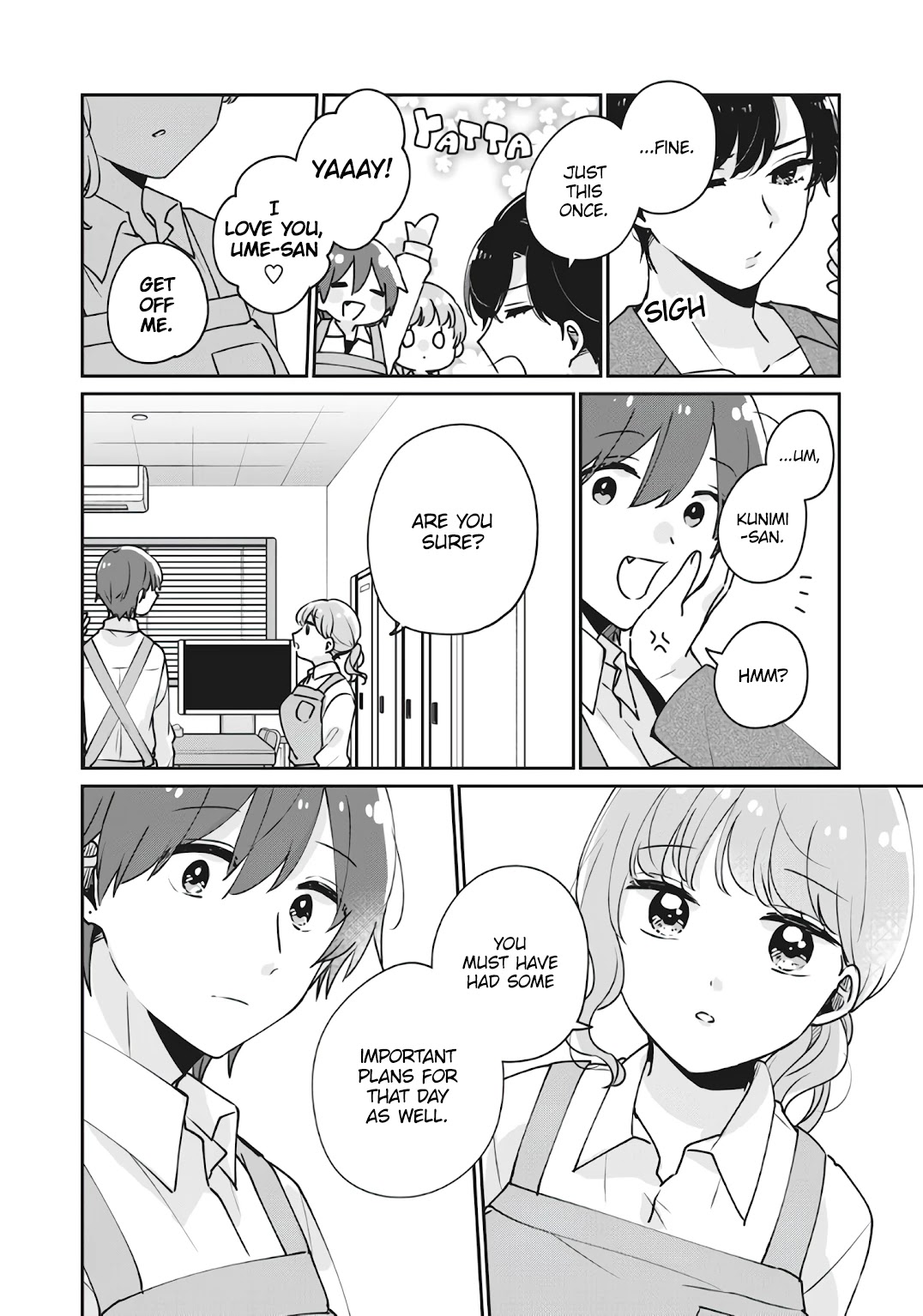 It's Not Meguro-san's First Time Chapter 36 page 5 - Chapter 36: Childishly Stubborn
