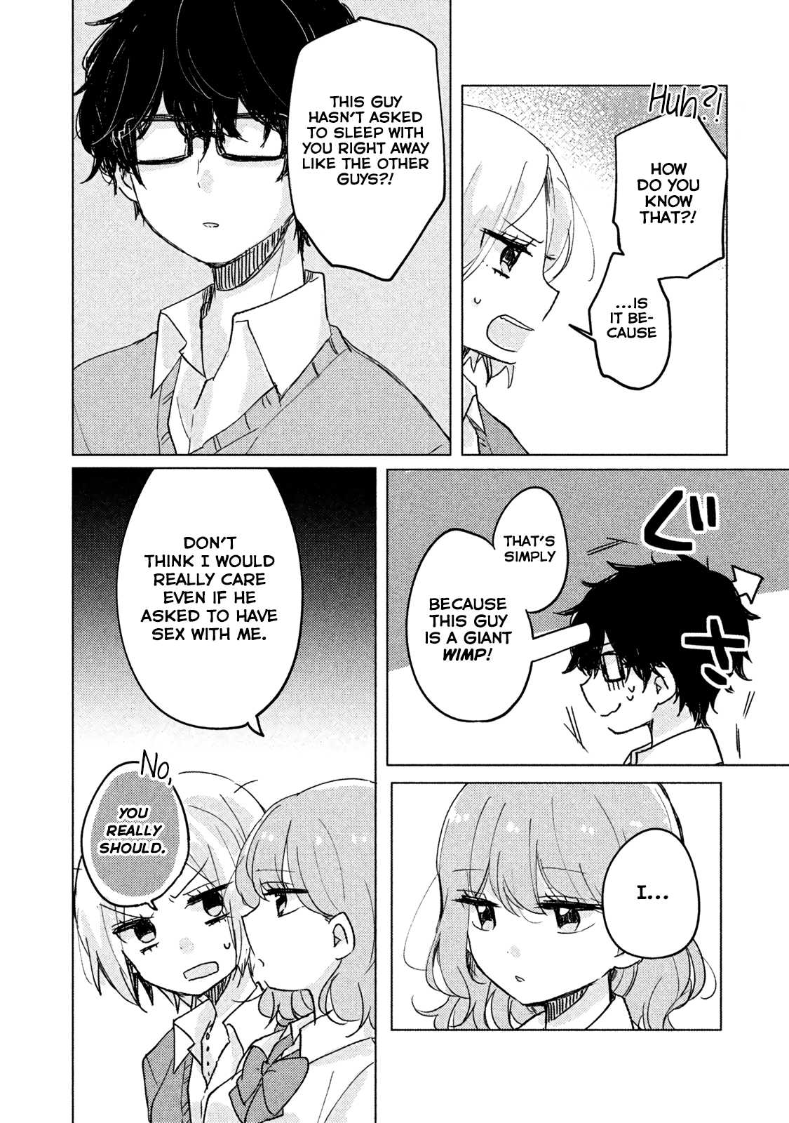It's Not Meguro-san's First Time Chapter 4 page 8 - Chapter 4: I Don't Approve of it