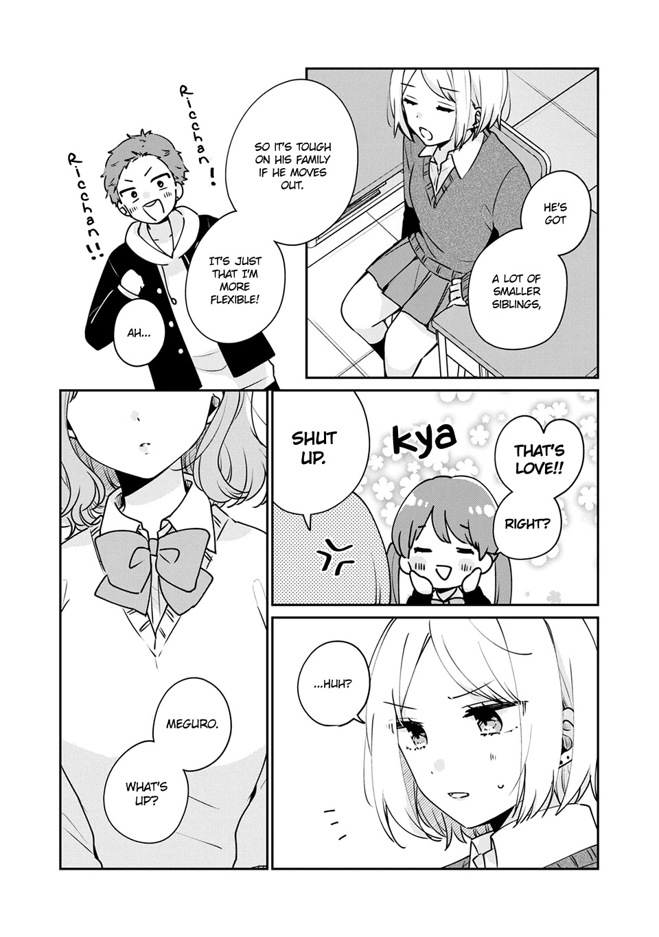 It's Not Meguro-san's First Time Chapter 40 page 9 - Chapter 40: It's okay to take your time