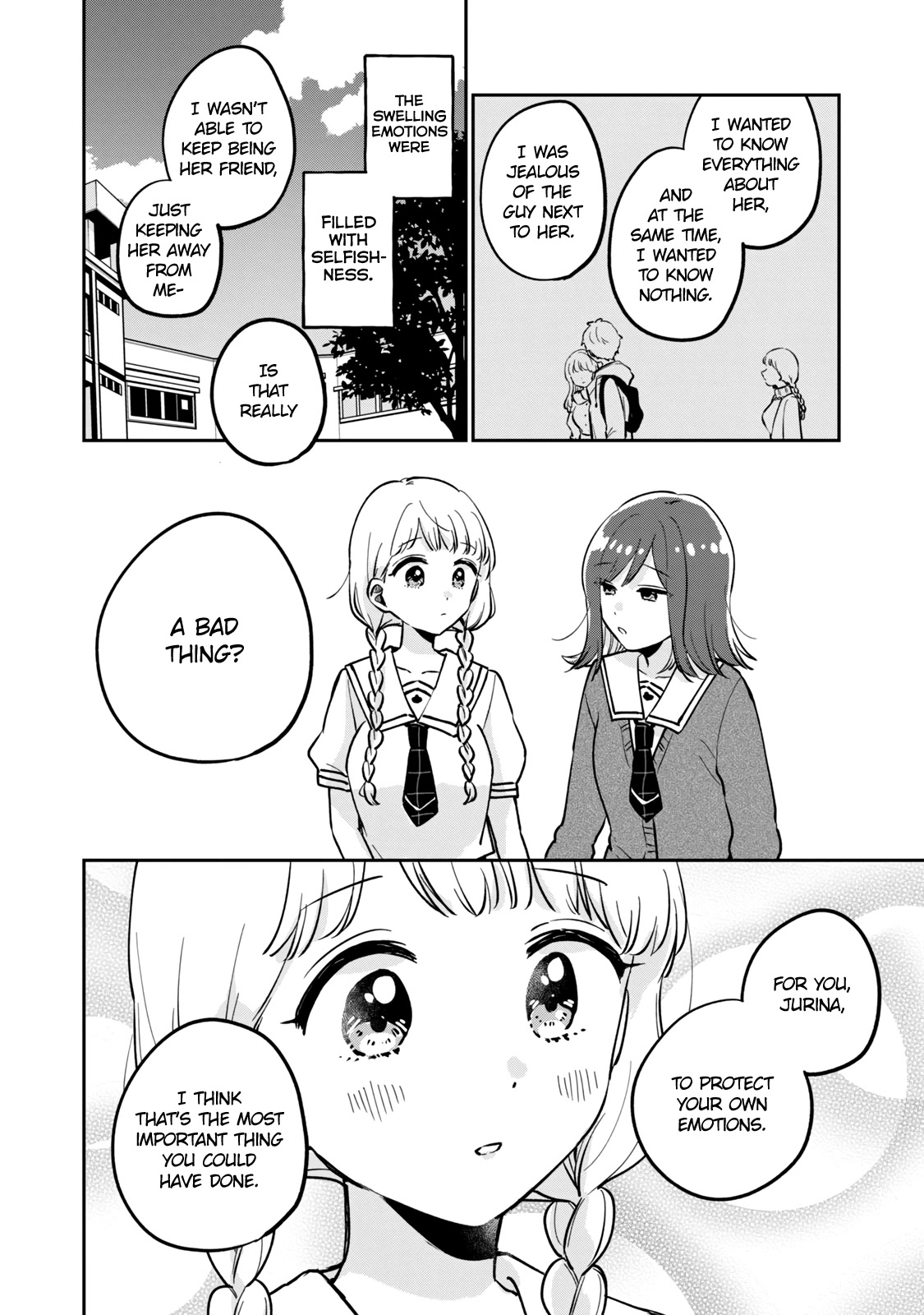 It's Not Meguro-san's First Time Chapter 42.5 page 9 - Chapter 42.5: Lie to you just once