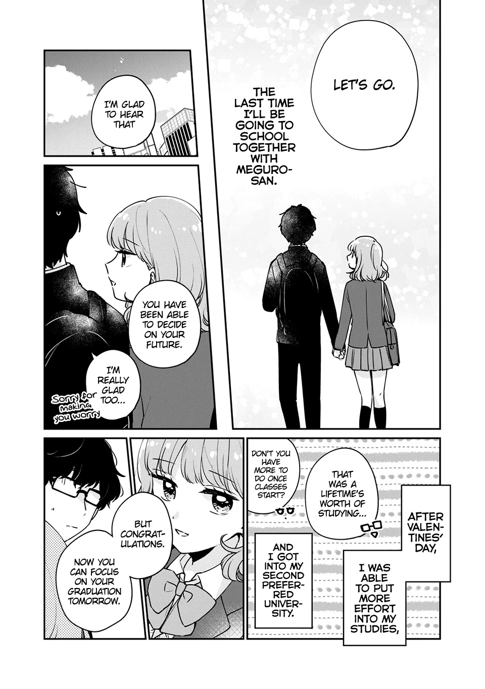 It's Not Meguro-san's First Time Chapter 45 page 3 - Chapter 45: All of my first times