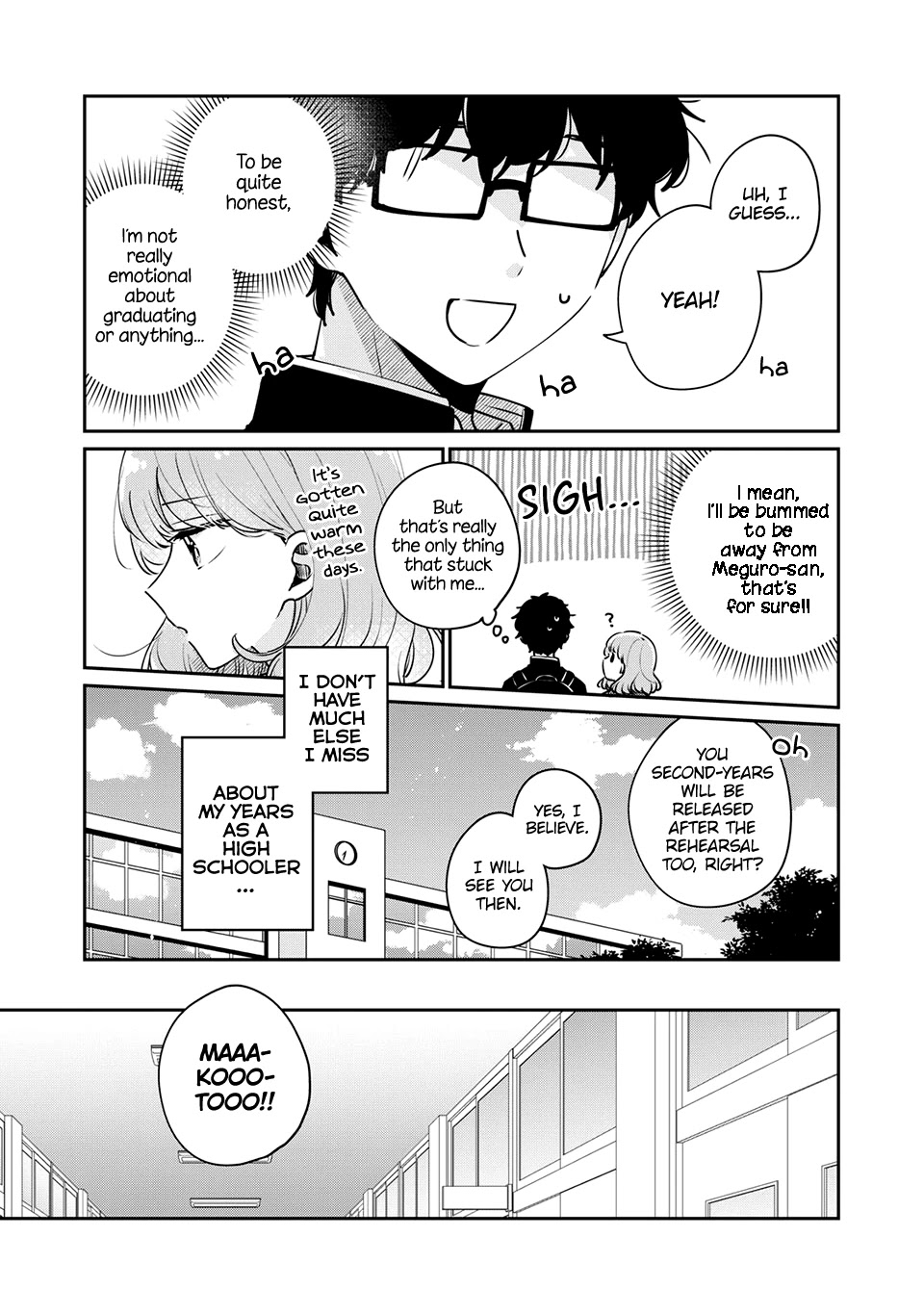 It's Not Meguro-san's First Time Chapter 45 page 4 - Chapter 45: All of my first times