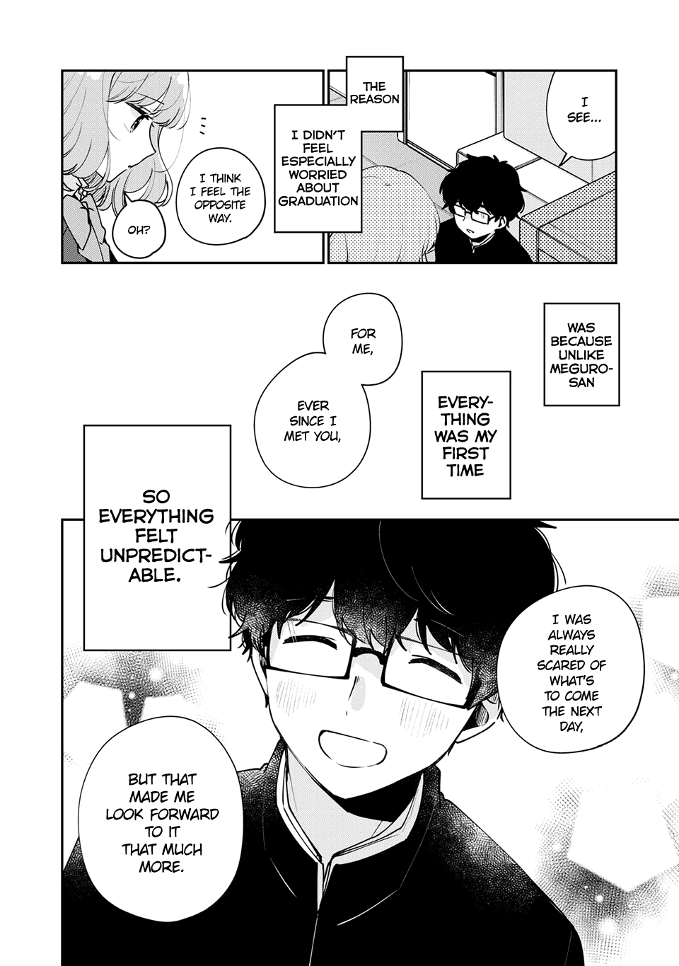 It's Not Meguro-san's First Time Chapter 46 page 11 - Chapter 46: Never forget