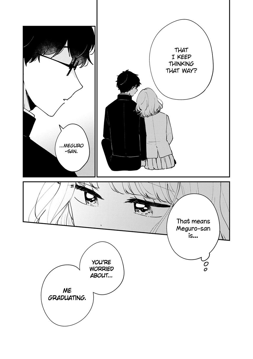 It's Not Meguro-san's First Time Chapter 46 page 8 - Chapter 46: Never forget
